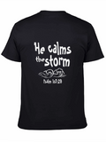 He Calms the Storm T-Shirt Christian Apparel