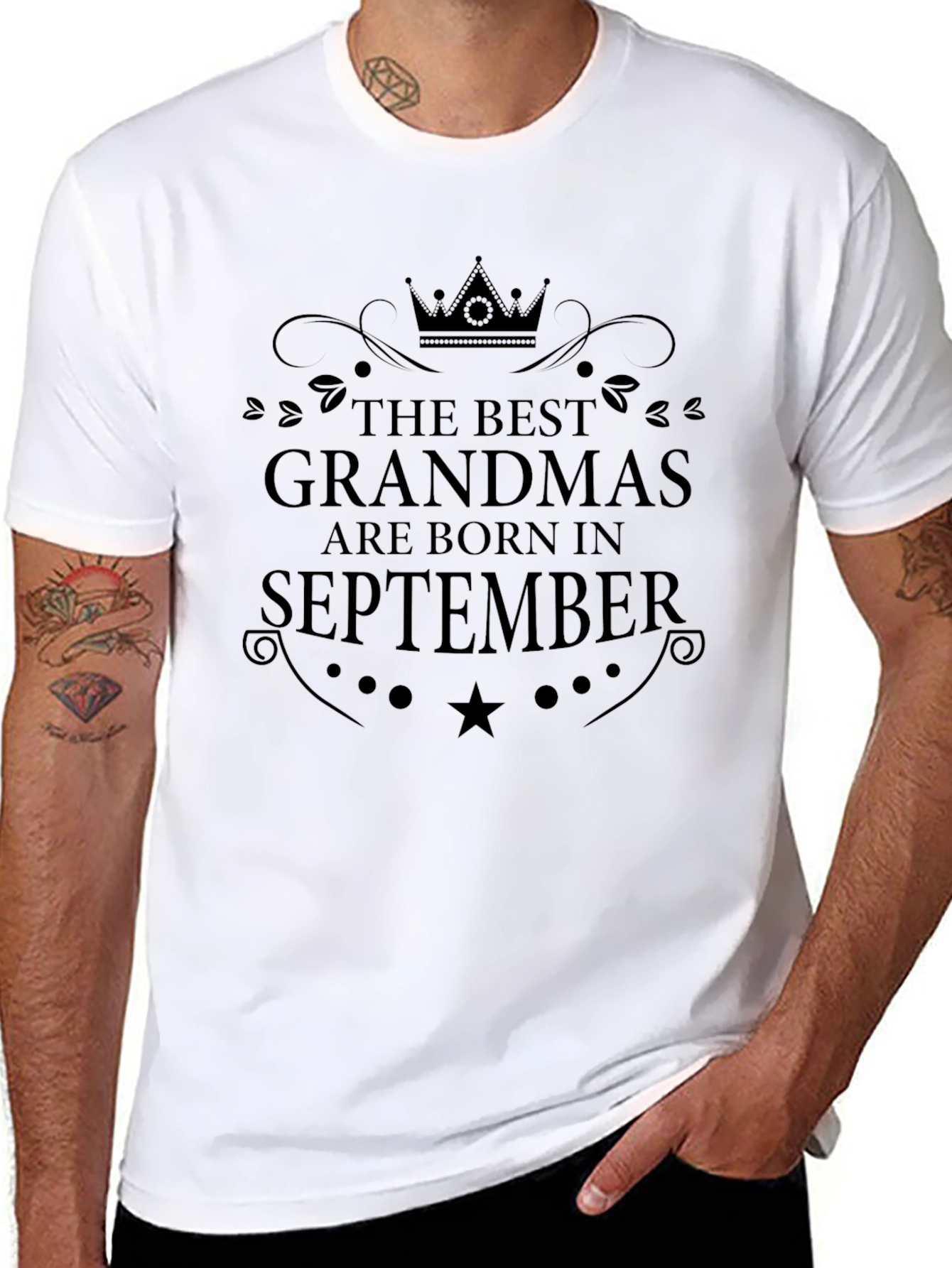 Best Grandmas Born in September T-Shirt