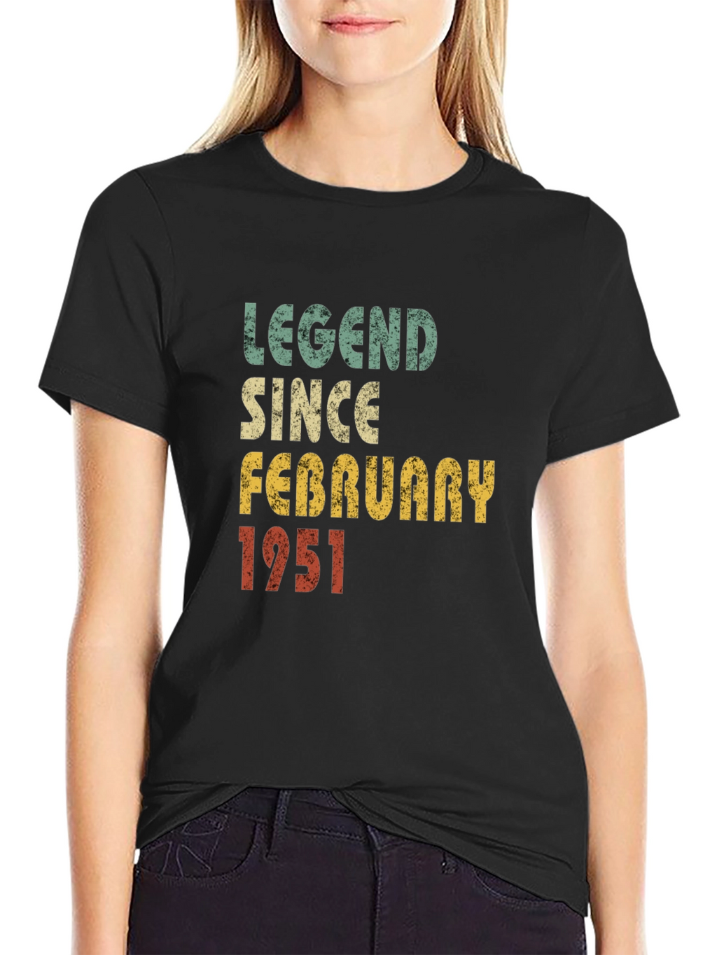 Legend Since February 1951 Black T-Shirt