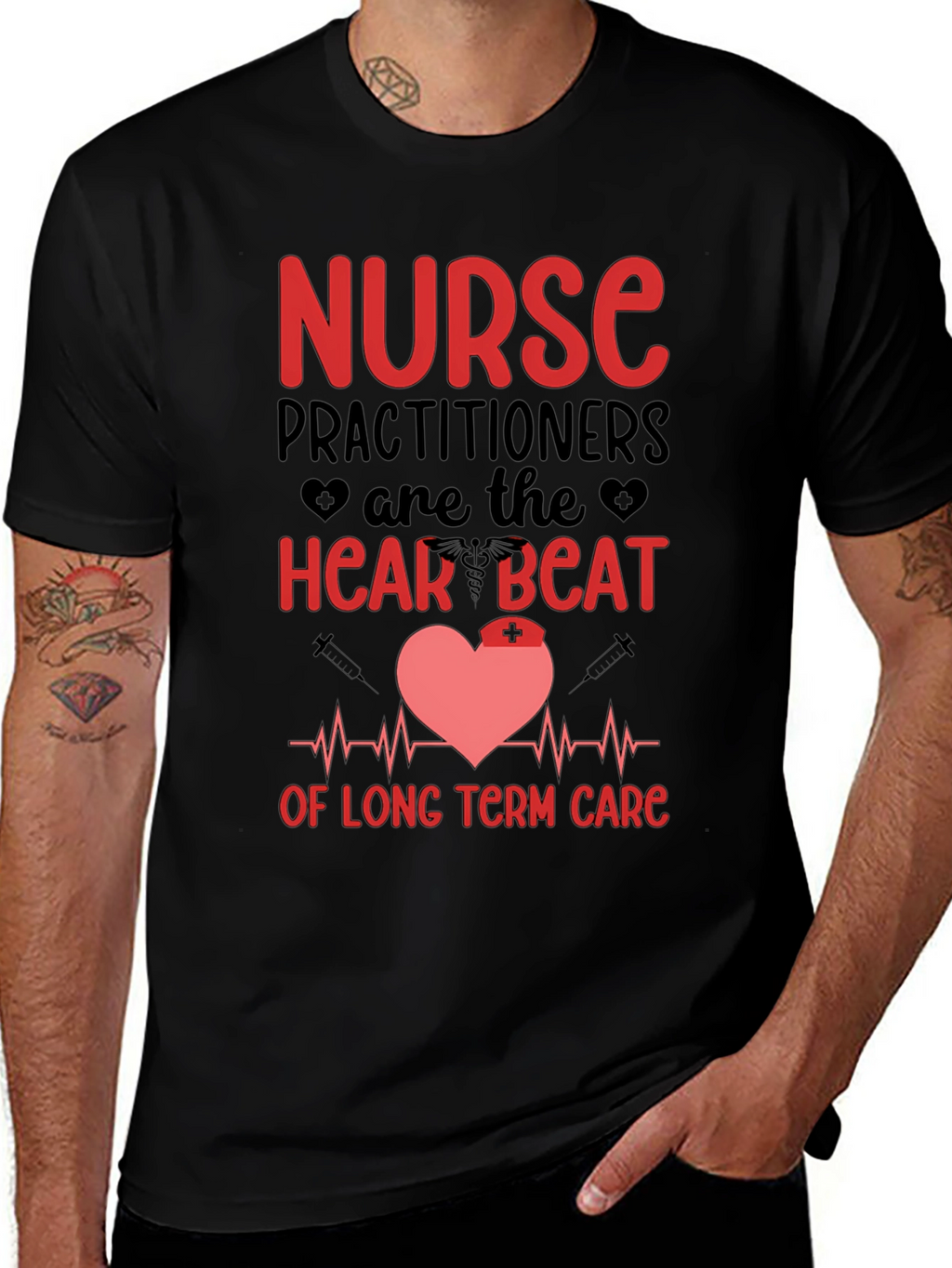 Nurse Practitioner Heartbeat T-Shirt