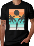 Retro Surfer T-Shirt: Beach Vibes
