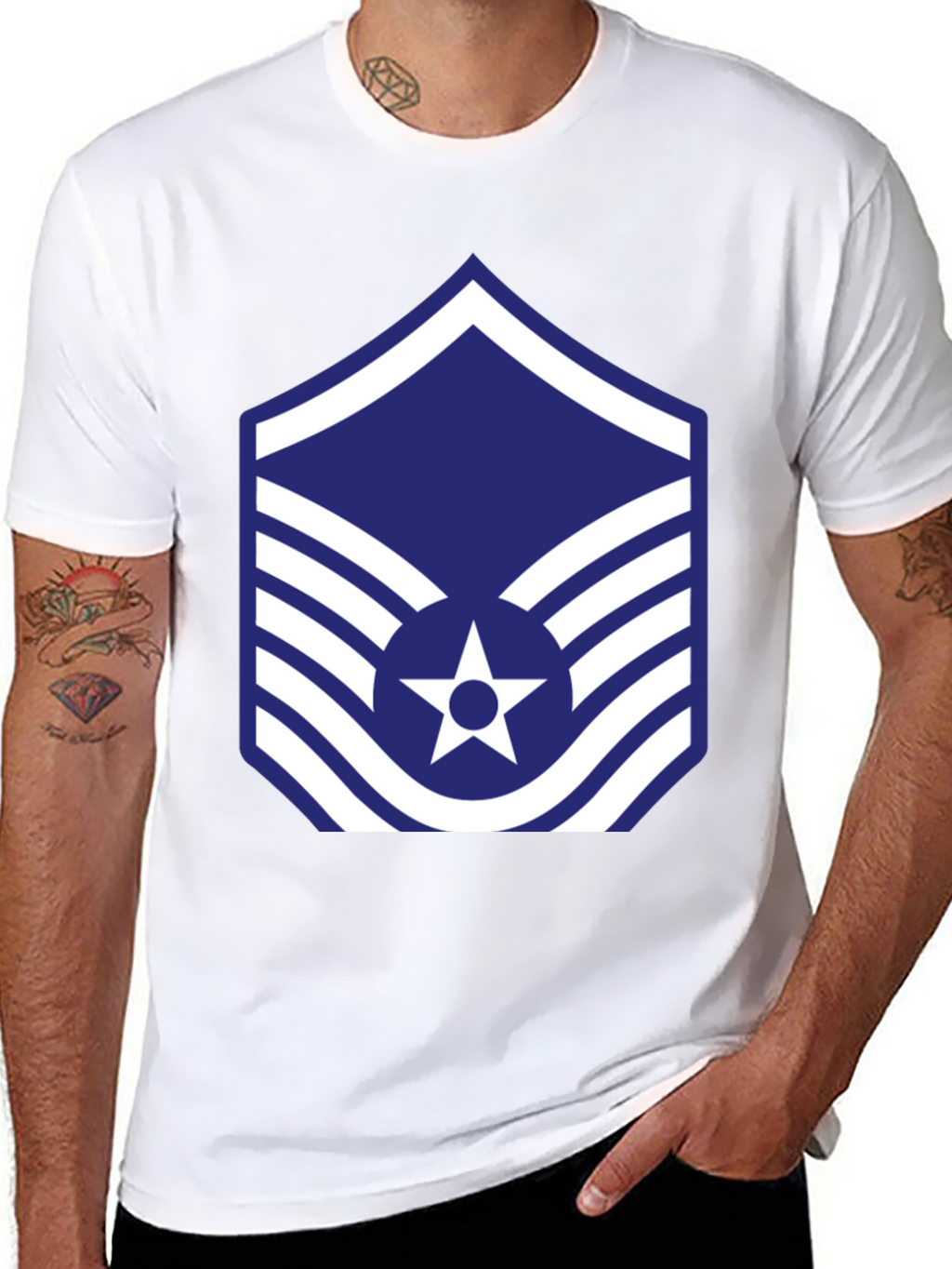 Air Force Rank T-Shirt - Master Sergeant
