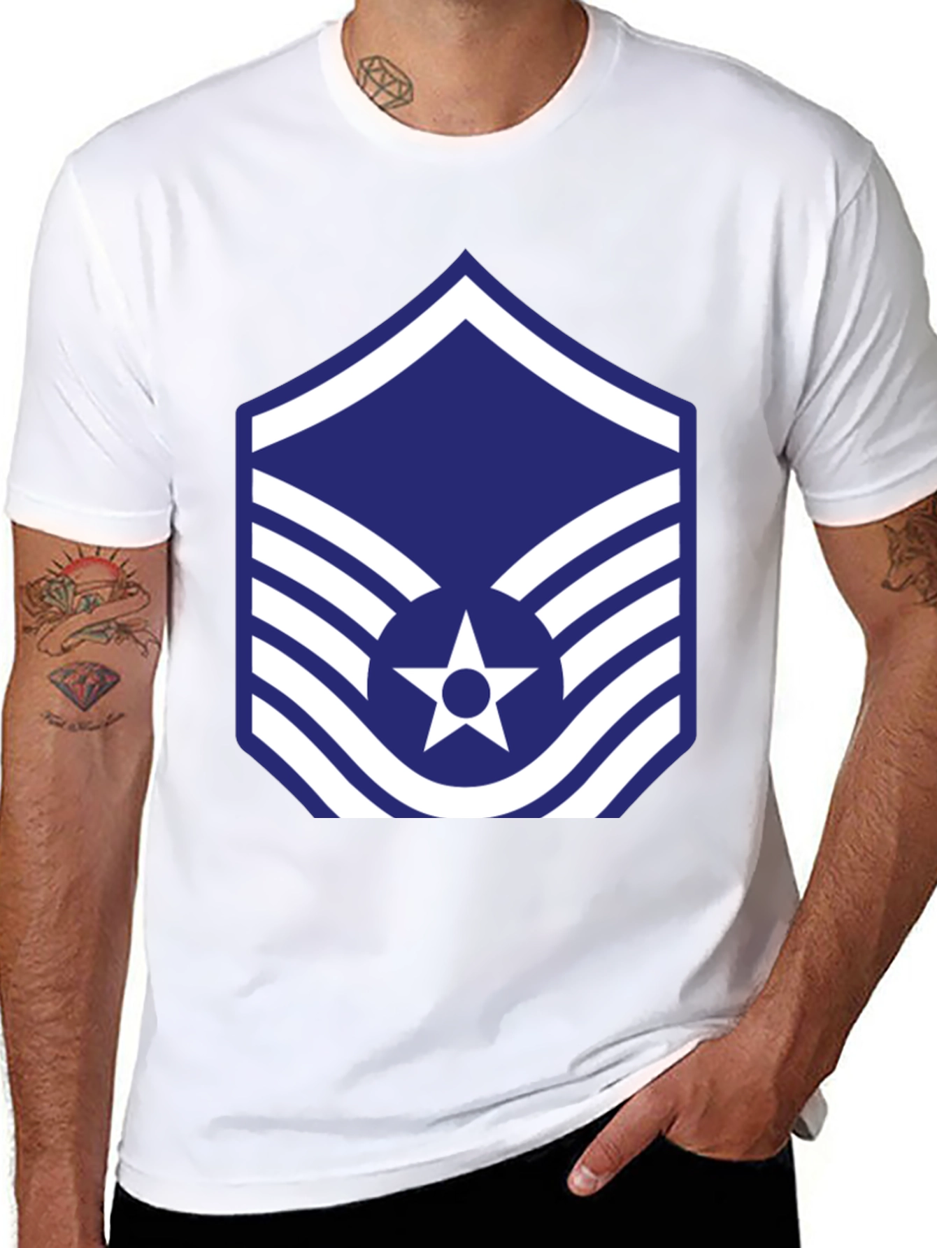 Air Force Rank T-Shirt - Master Sergeant