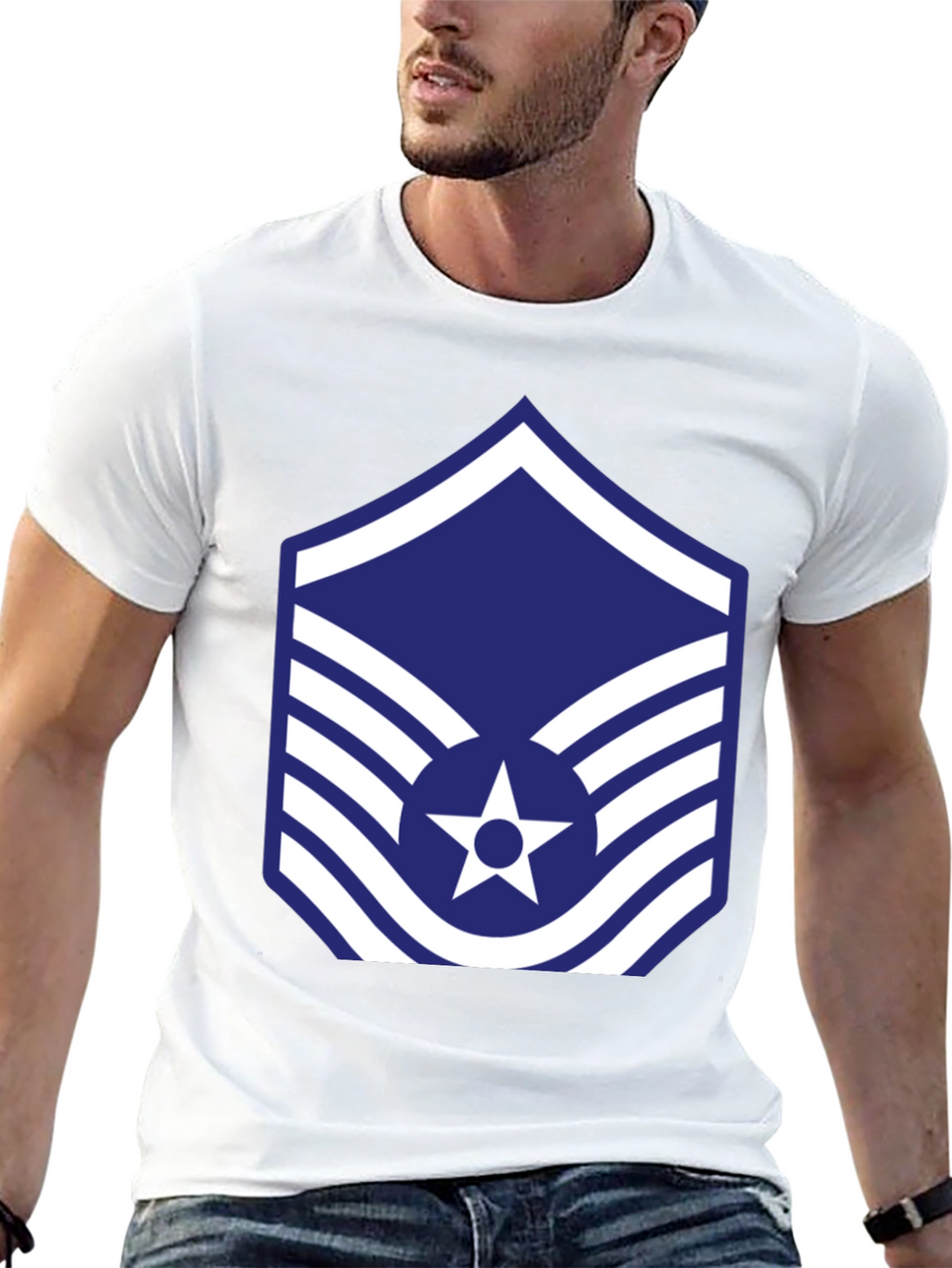 Air Force Rank T-Shirt - Master Sergeant