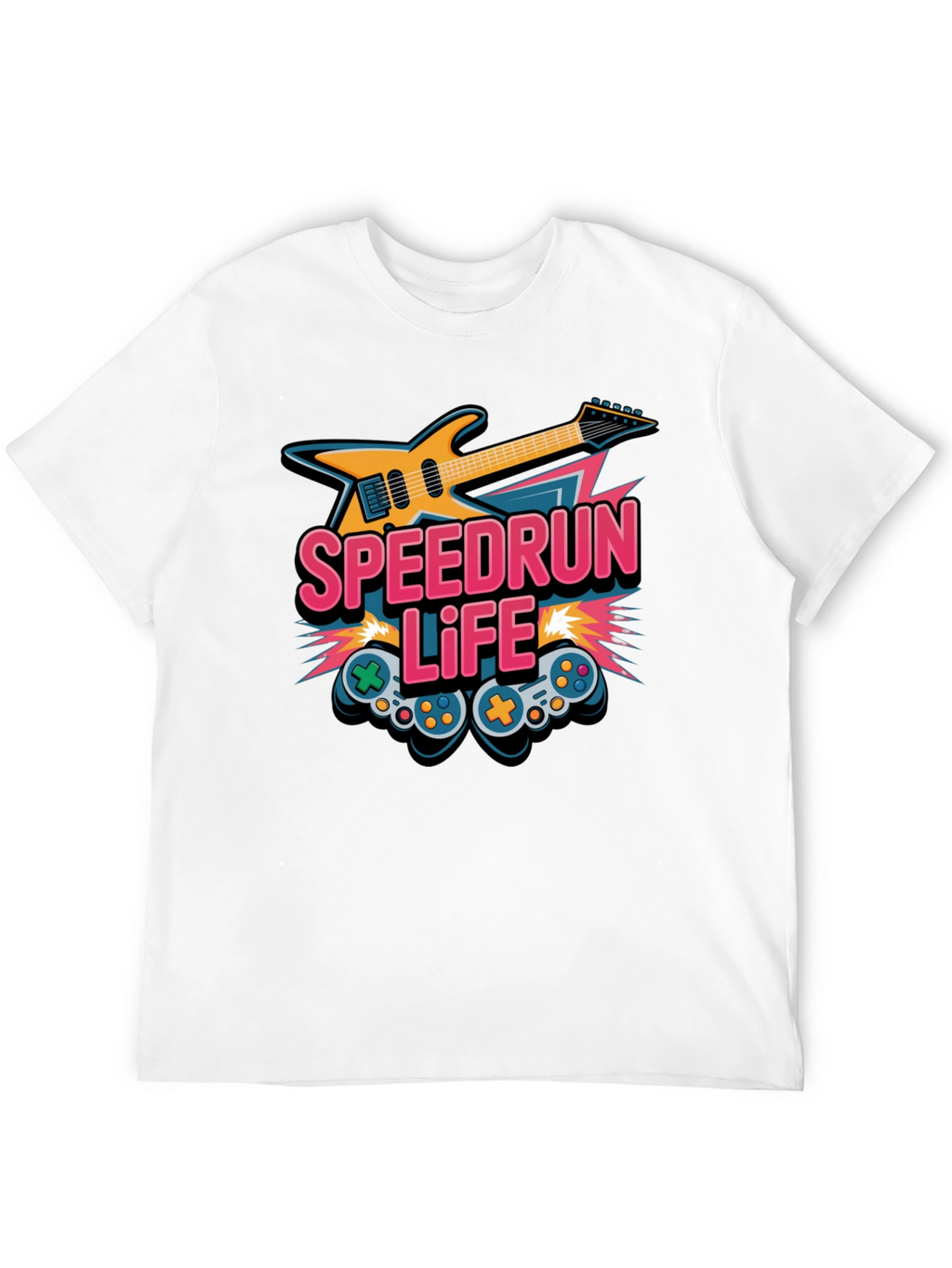 Speedrun Life Graphic T-Shirt