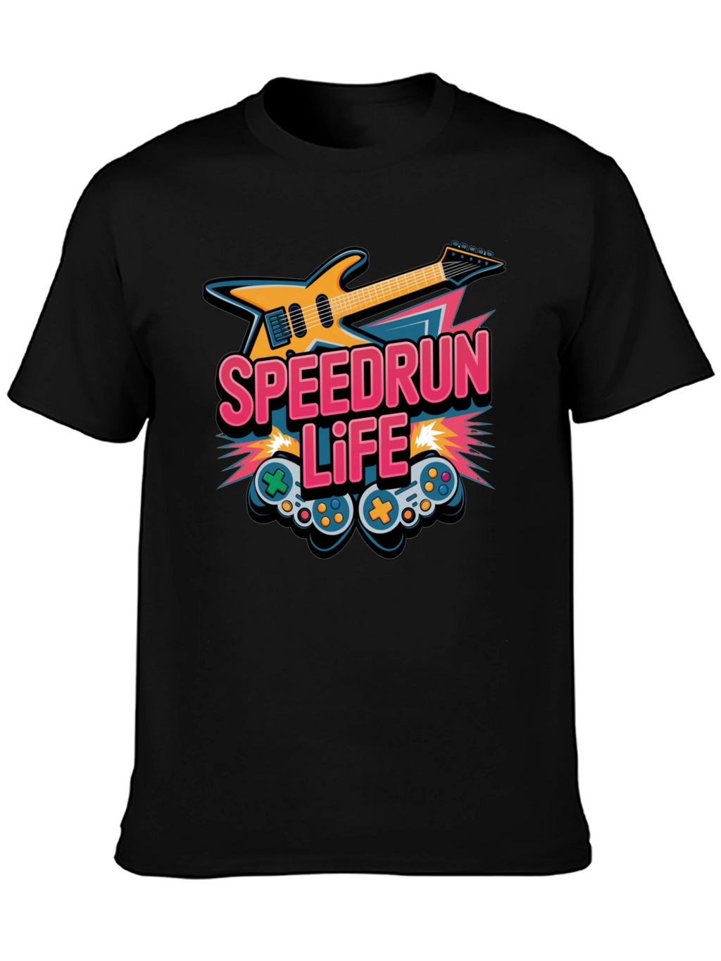 Speedrun Life Graphic T-Shirt