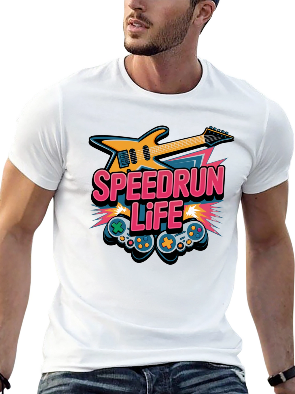 Speedrun Life Graphic T-Shirt