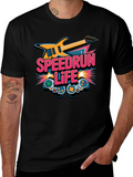 Speedrun Life Graphic T-Shirt