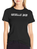 Geselle 2021 Graphic T-Shirt - Black
