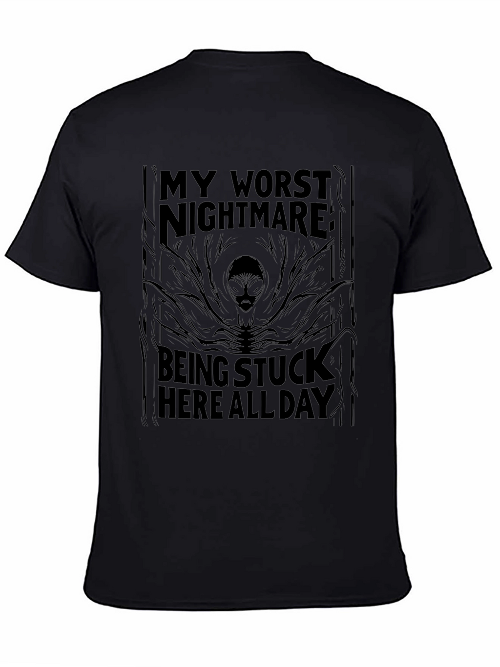 My Worst Nightmare Alien Graphic T-Shirt
