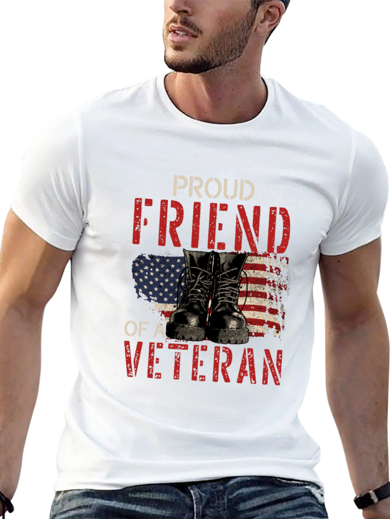 Proud Friend of a Veteran T-Shirt