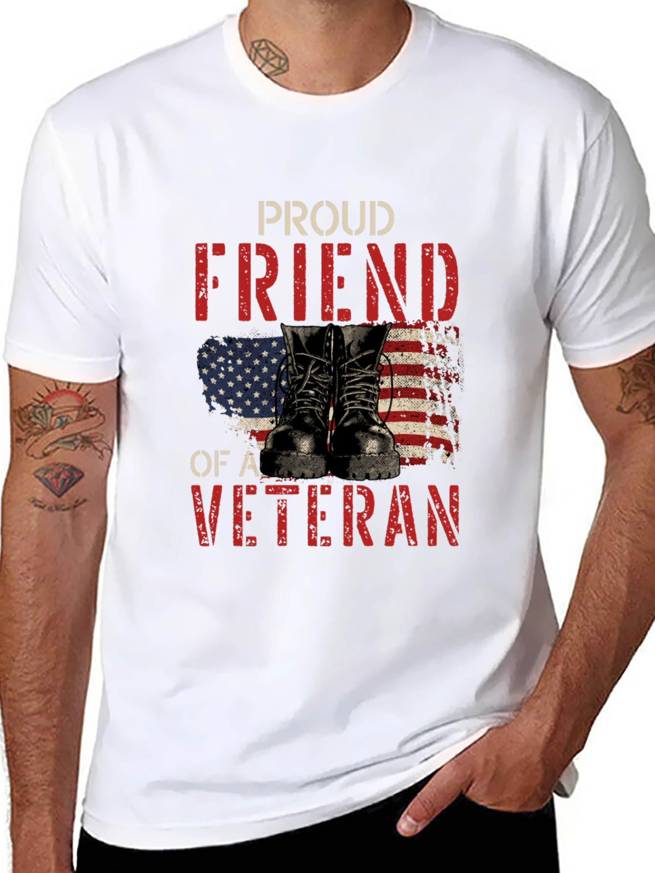 Proud Friend of a Veteran T-Shirt