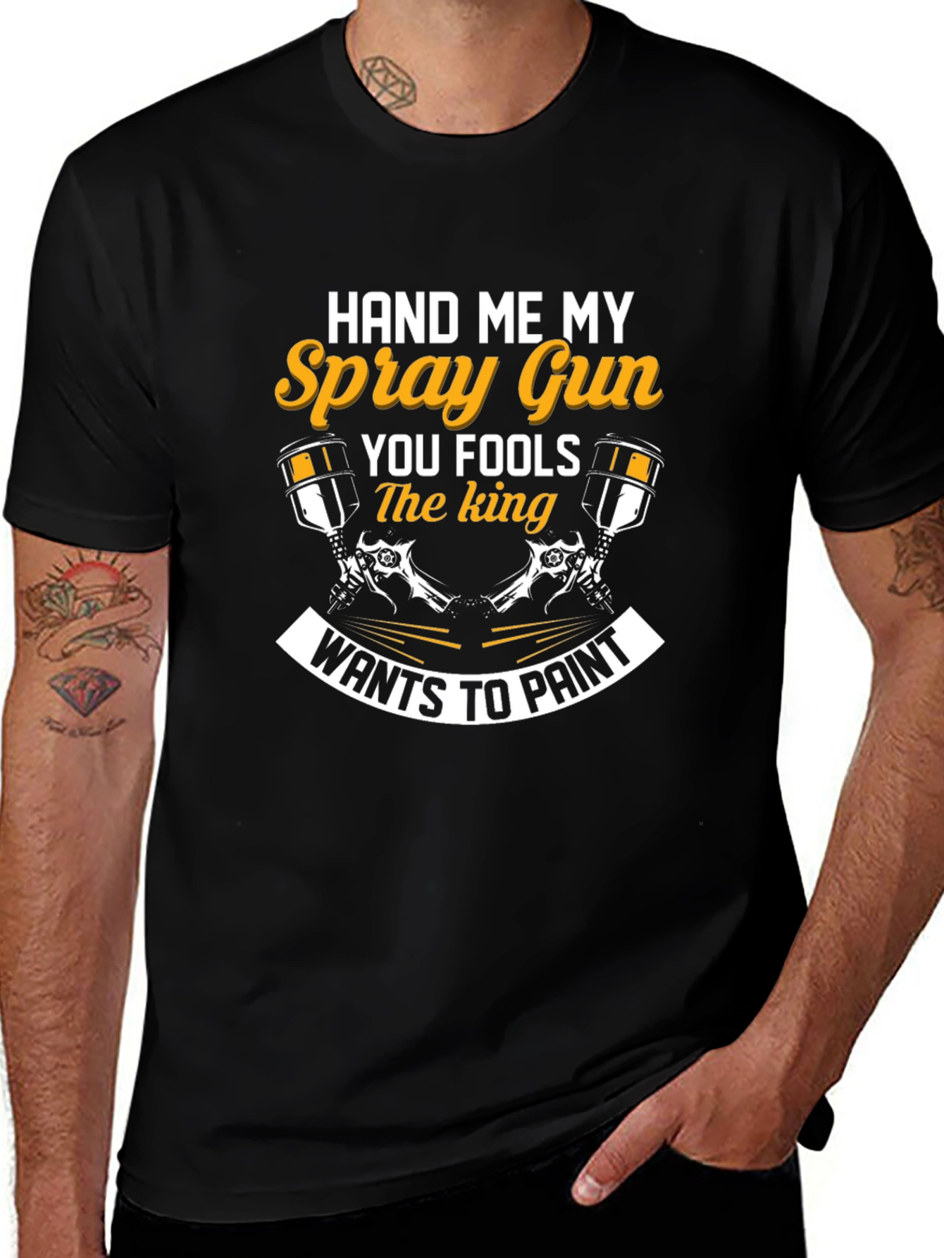 Hand Me My Spray Gun T-Shirt