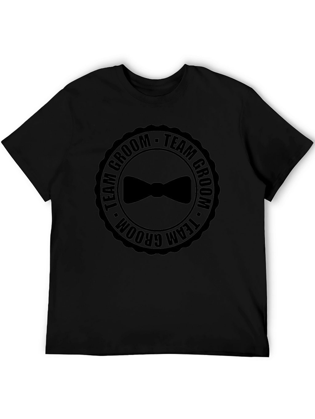 Team Groom Bowtie Graphic T-Shirt