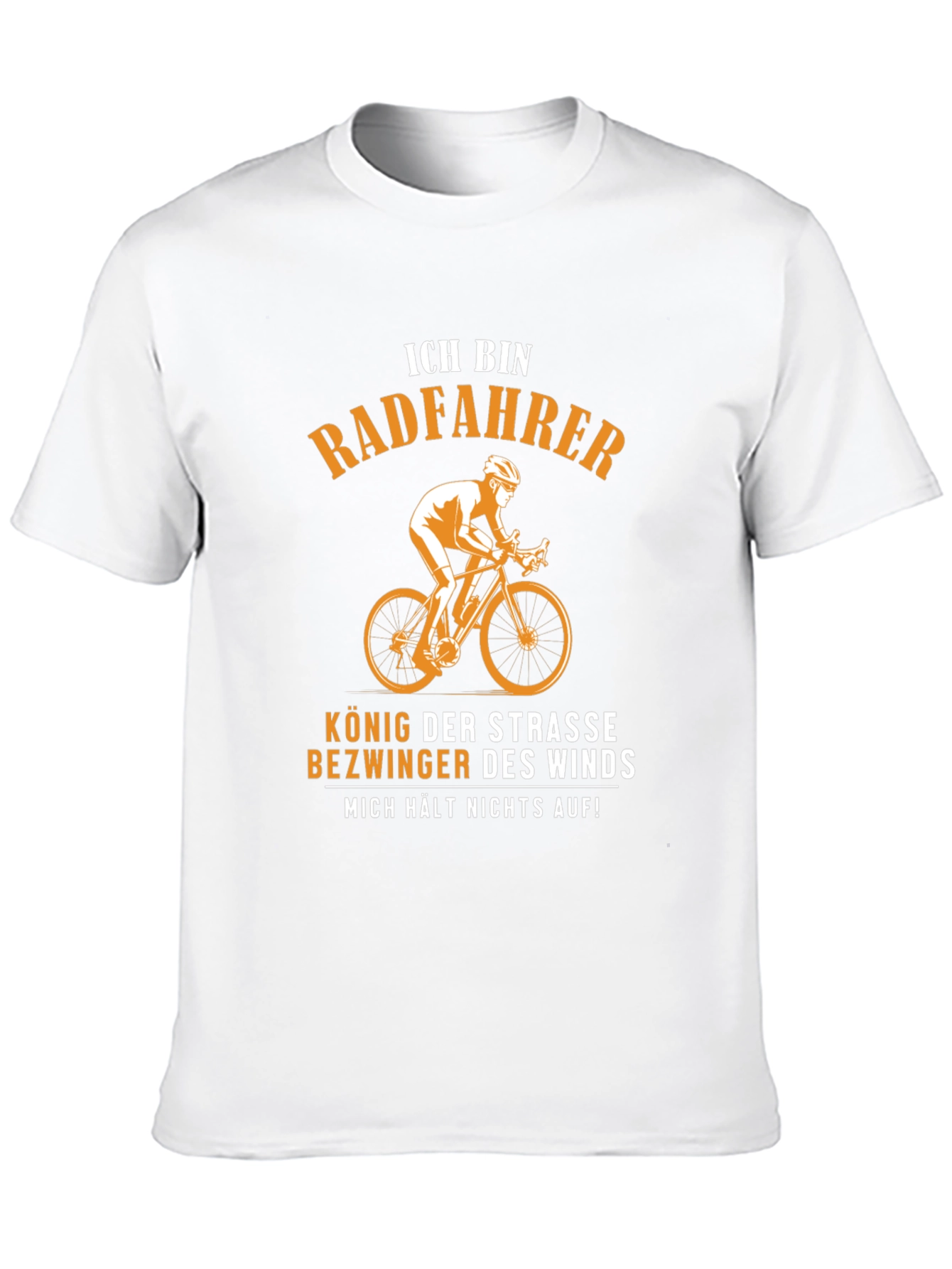 Funny German Biker T-Shirt - Ich Bin Radfahrer