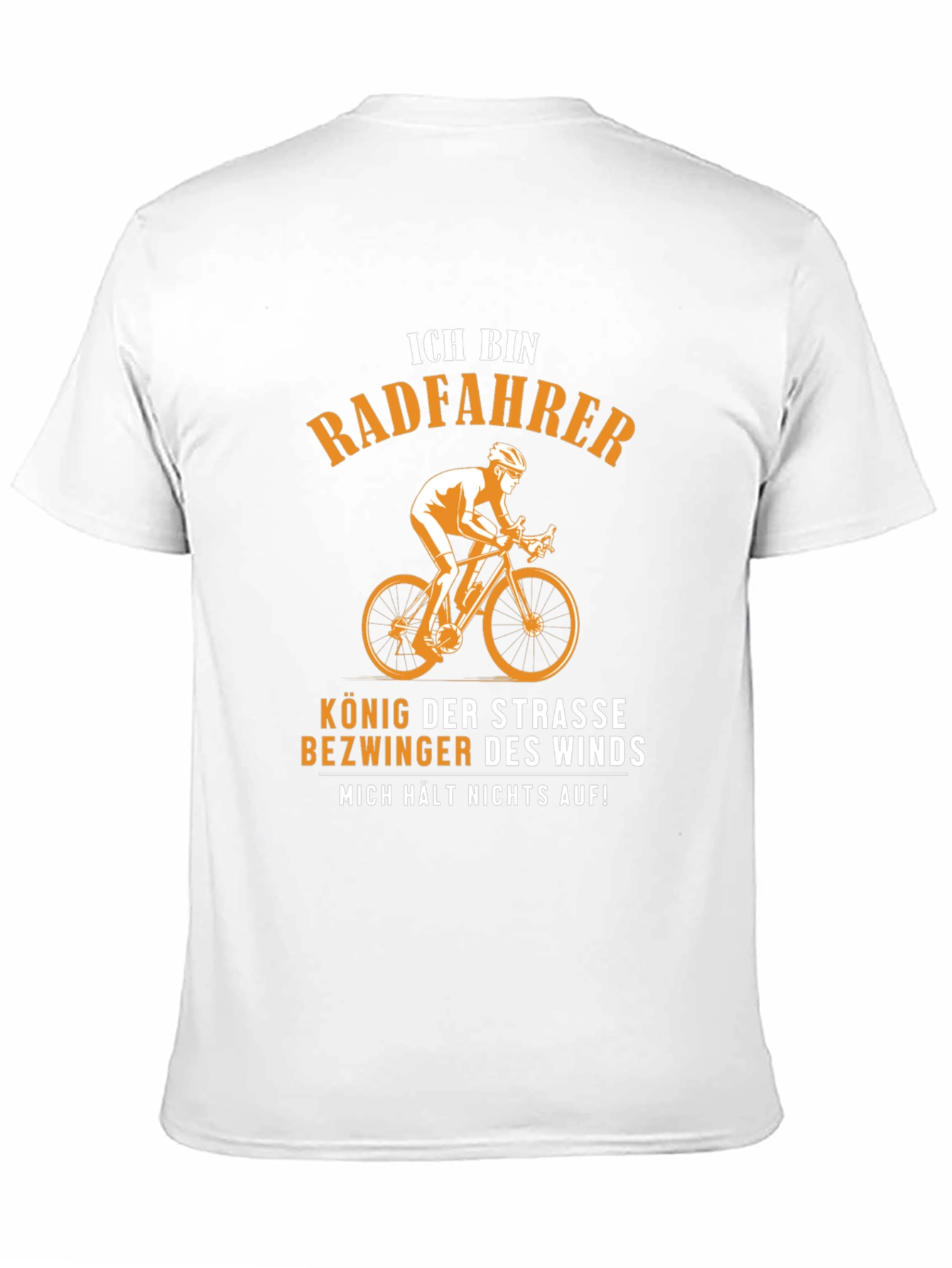 Funny German Biker T-Shirt - Ich Bin Radfahrer