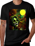 Halloween Zombie Woman Graphic Tee