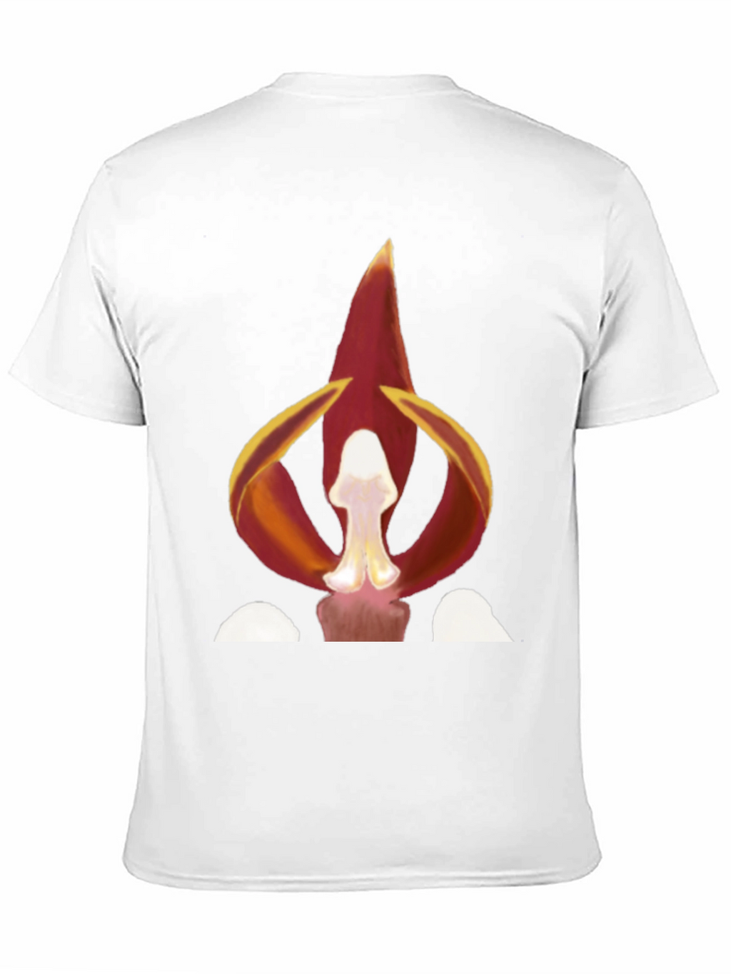 Fiery Floral Graphic Tee - Bold Statement Shirt