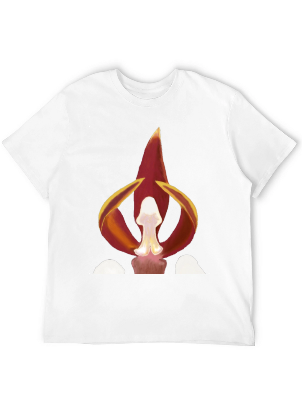 Fiery Floral Graphic Tee - Bold Statement Shirt