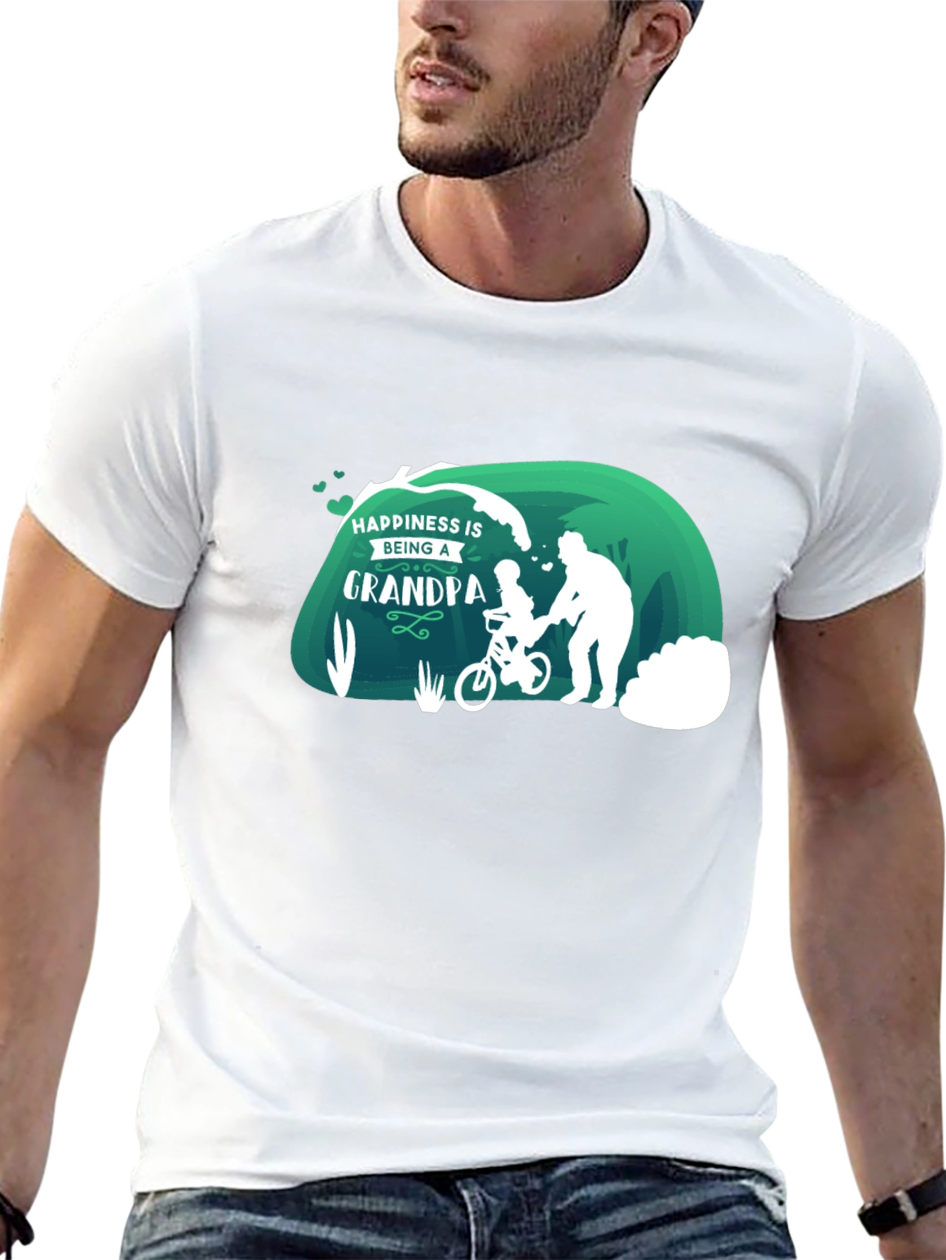 Happiness Is Being A Grandpa T-Shirt