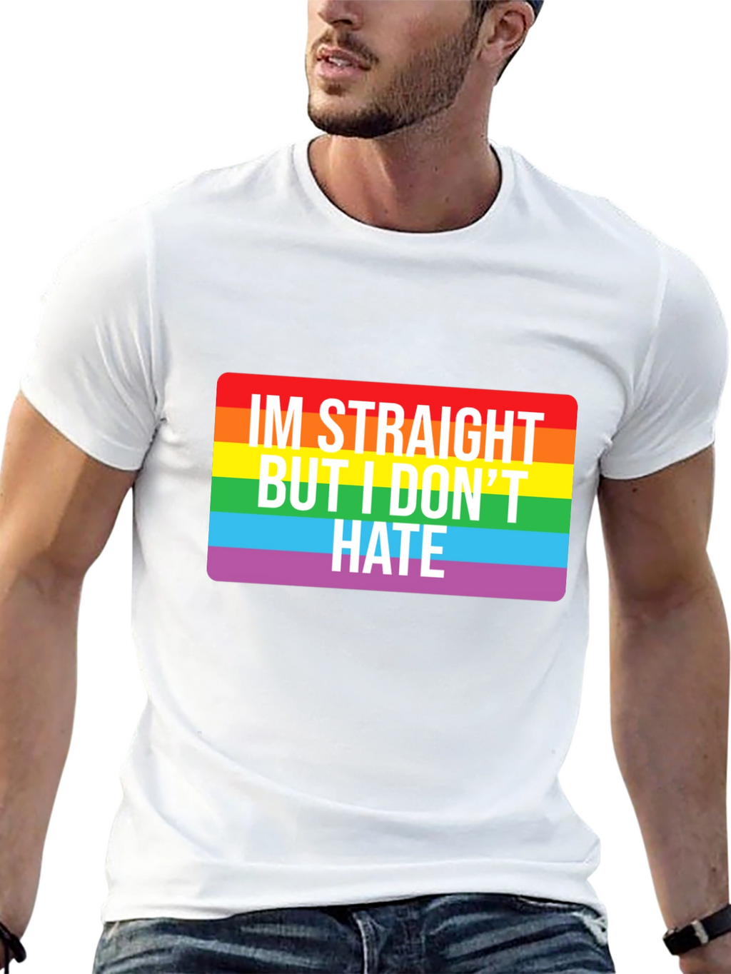 Straight But I Dont Hate Graphic Tee
