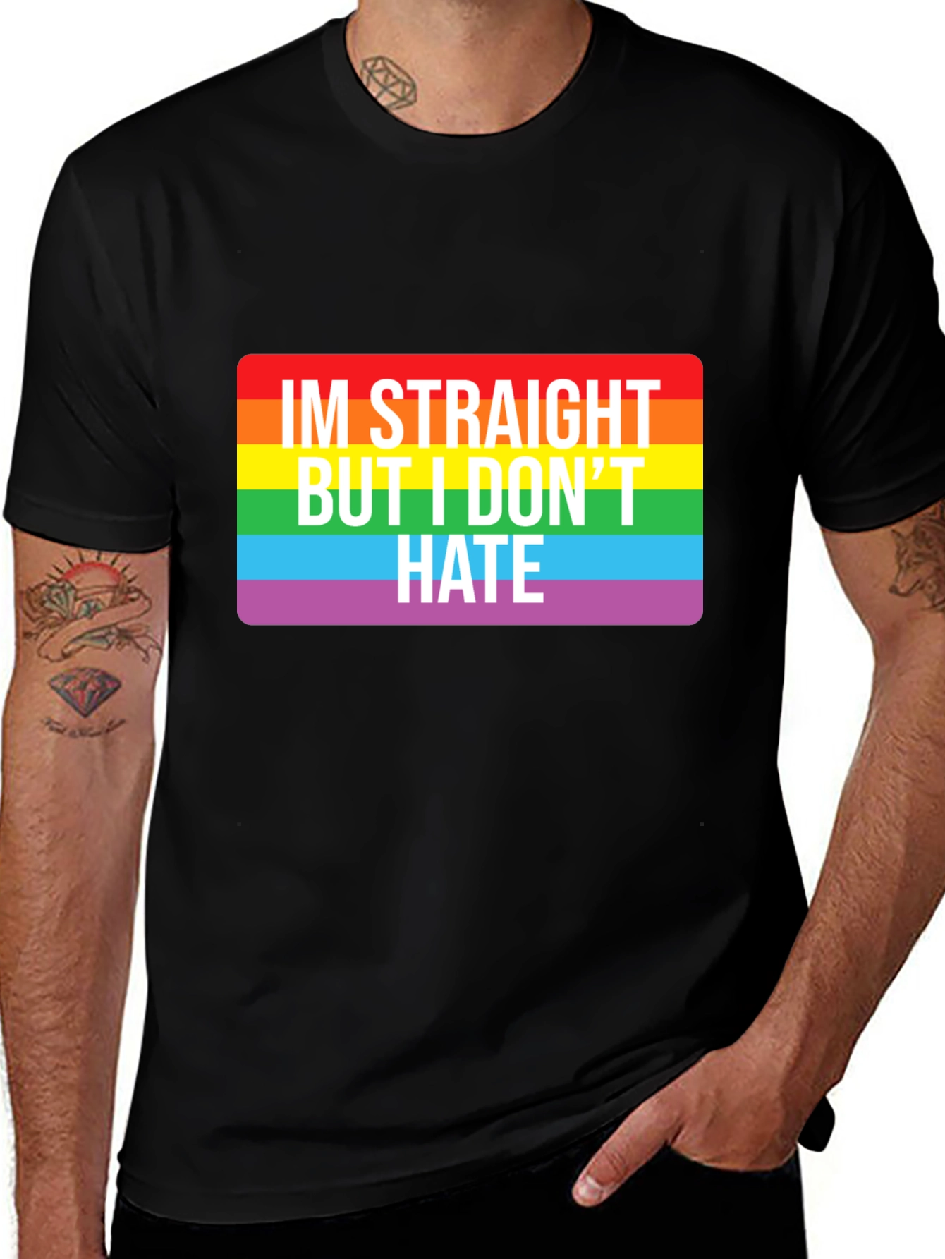 Straight But I Dont Hate Graphic Tee
