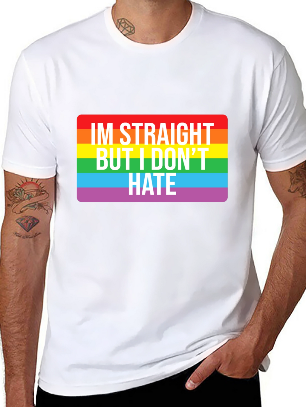 Straight But I Dont Hate Graphic Tee
