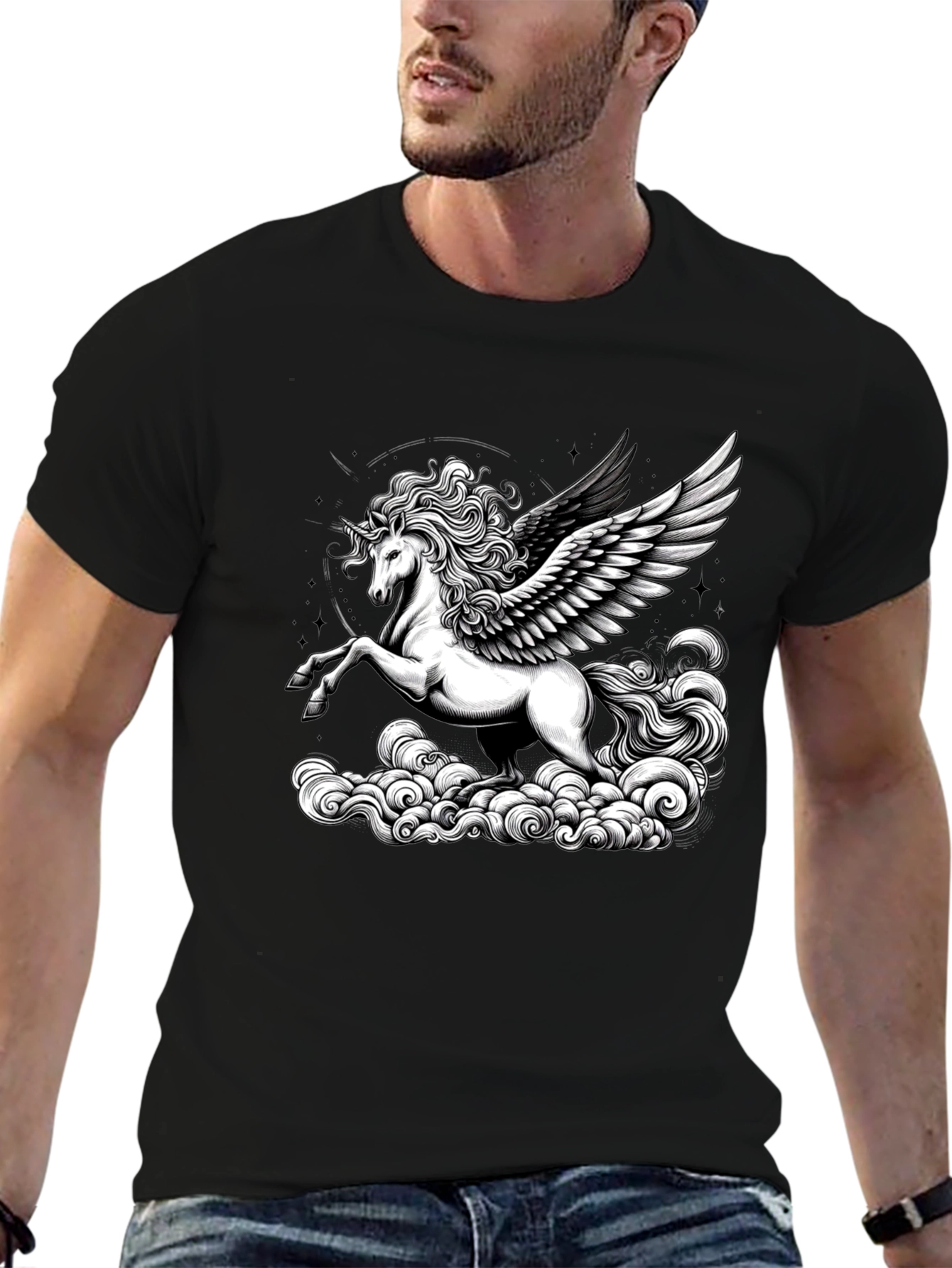 Unicorn Pegasus Graphic Tee
