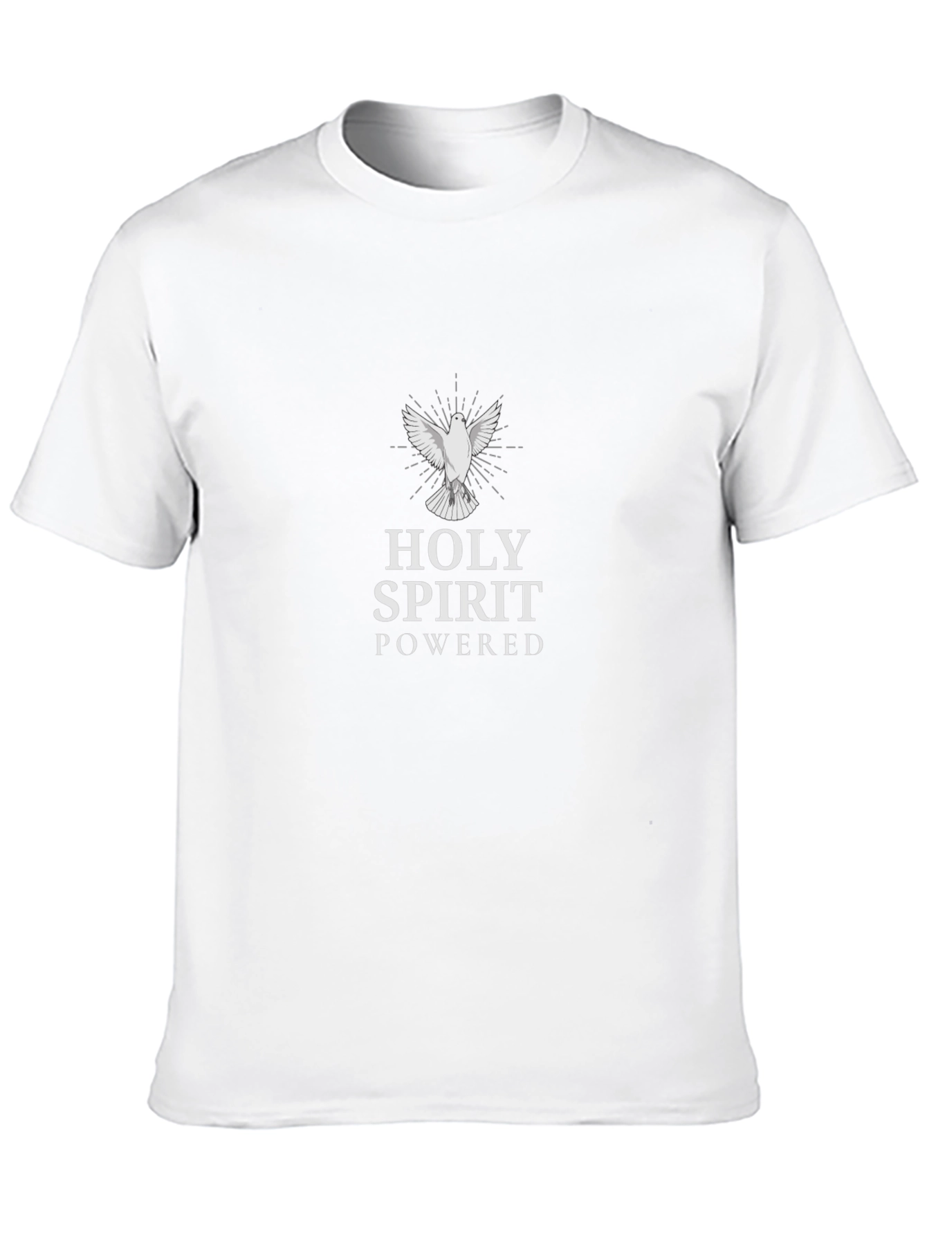Holy Spirit Powered Black T-Shirt