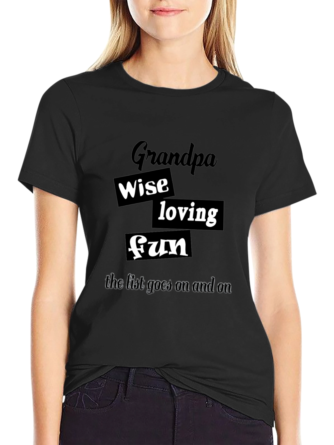 Grandpa Wise Loving Fun T-Shirt