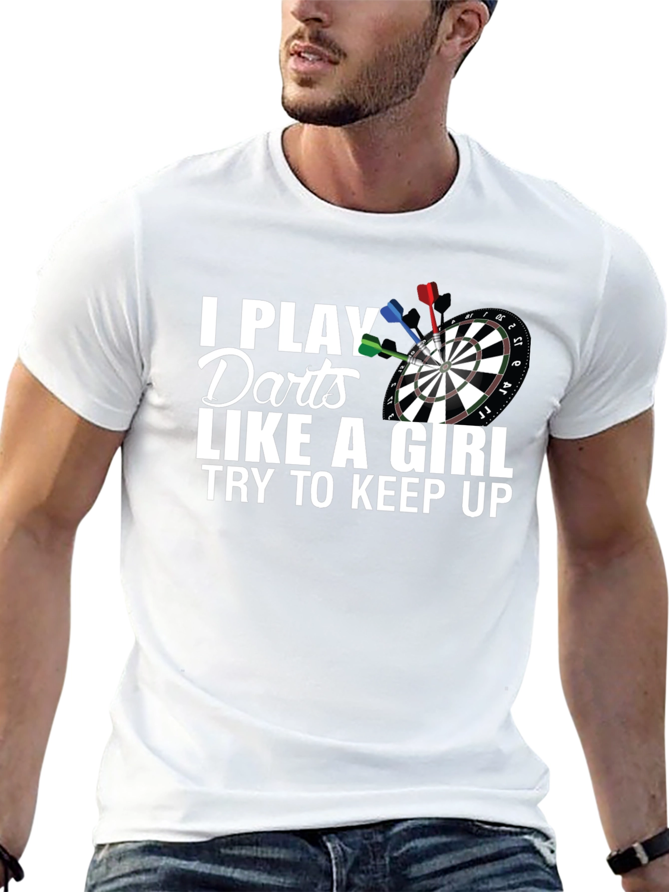 I Play Darts Like A Girl T-Shirt