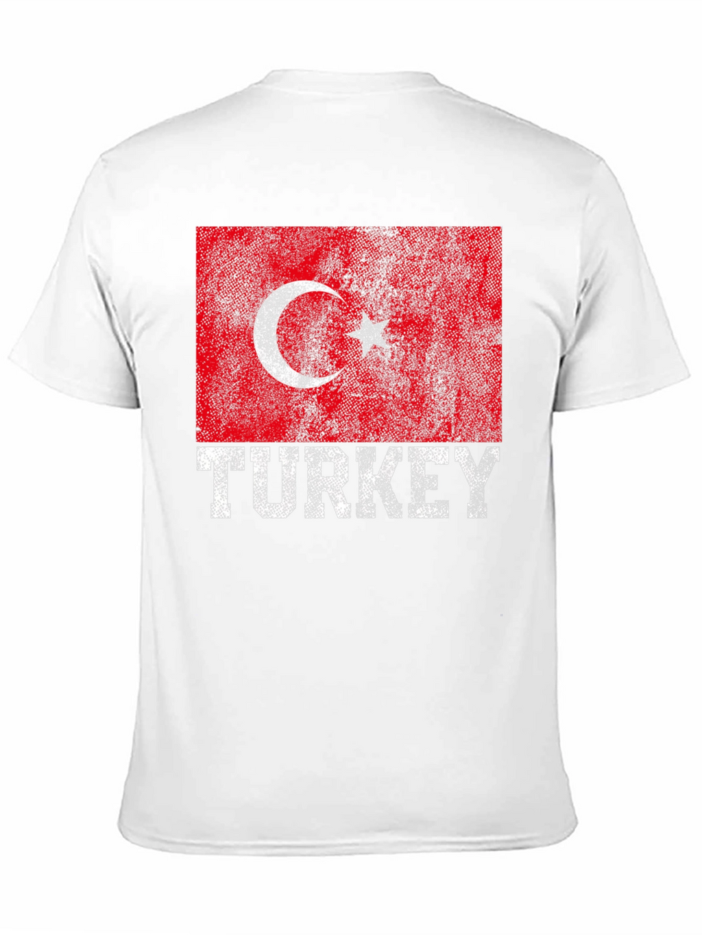 Turkey Flag T-Shirt - Distressed Graphic Tee