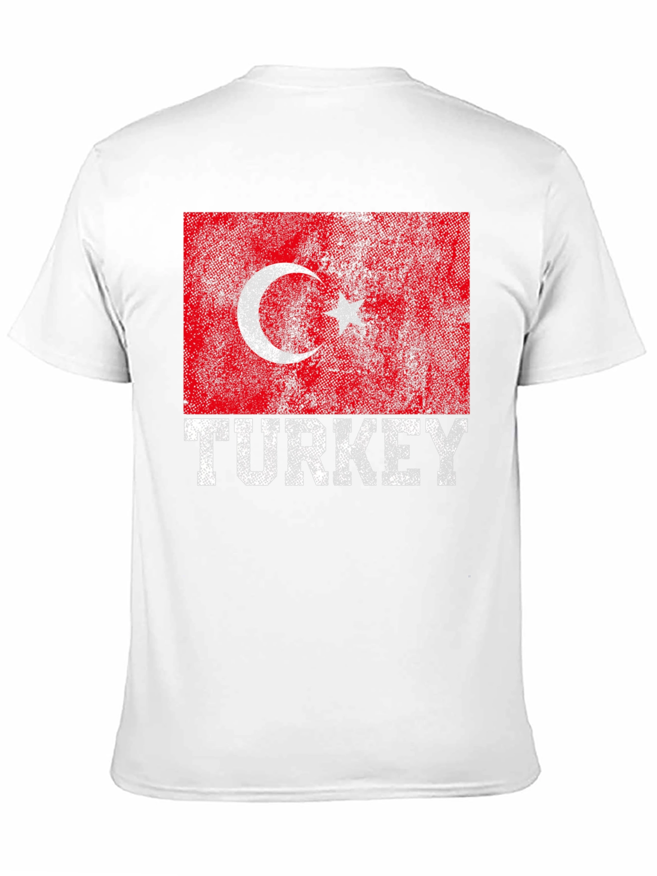 Turkey Flag T-Shirt - Distressed Graphic Tee