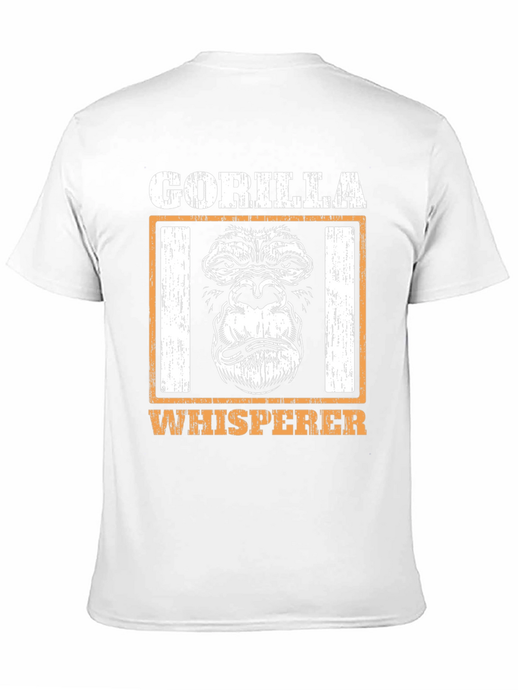 Gorilla Whisperer Graphic Tee - Black Cotton T-Shirt