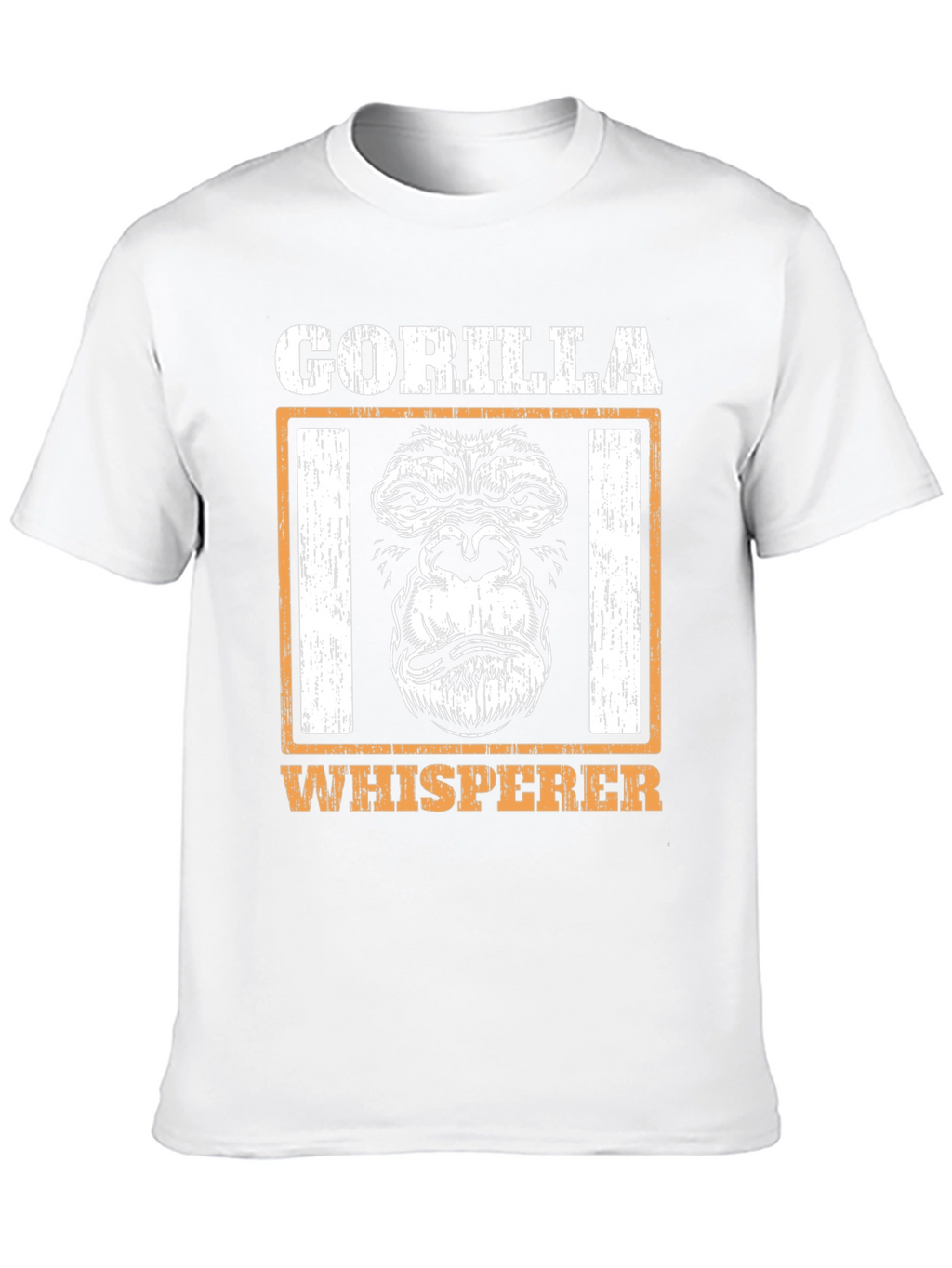 Gorilla Whisperer Graphic Tee - Black Cotton T-Shirt