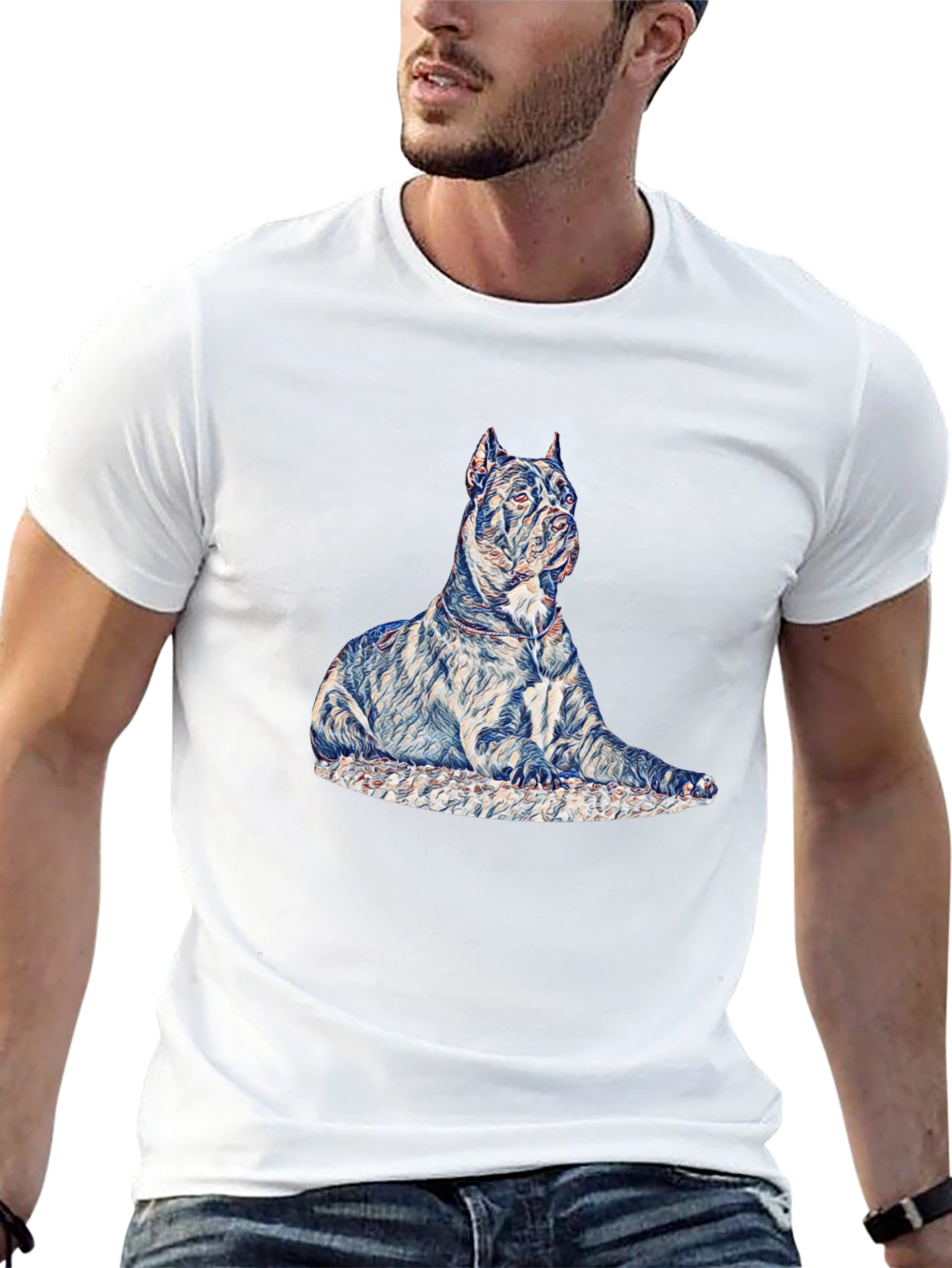 Cane Corso Dog Graphic T-Shirt