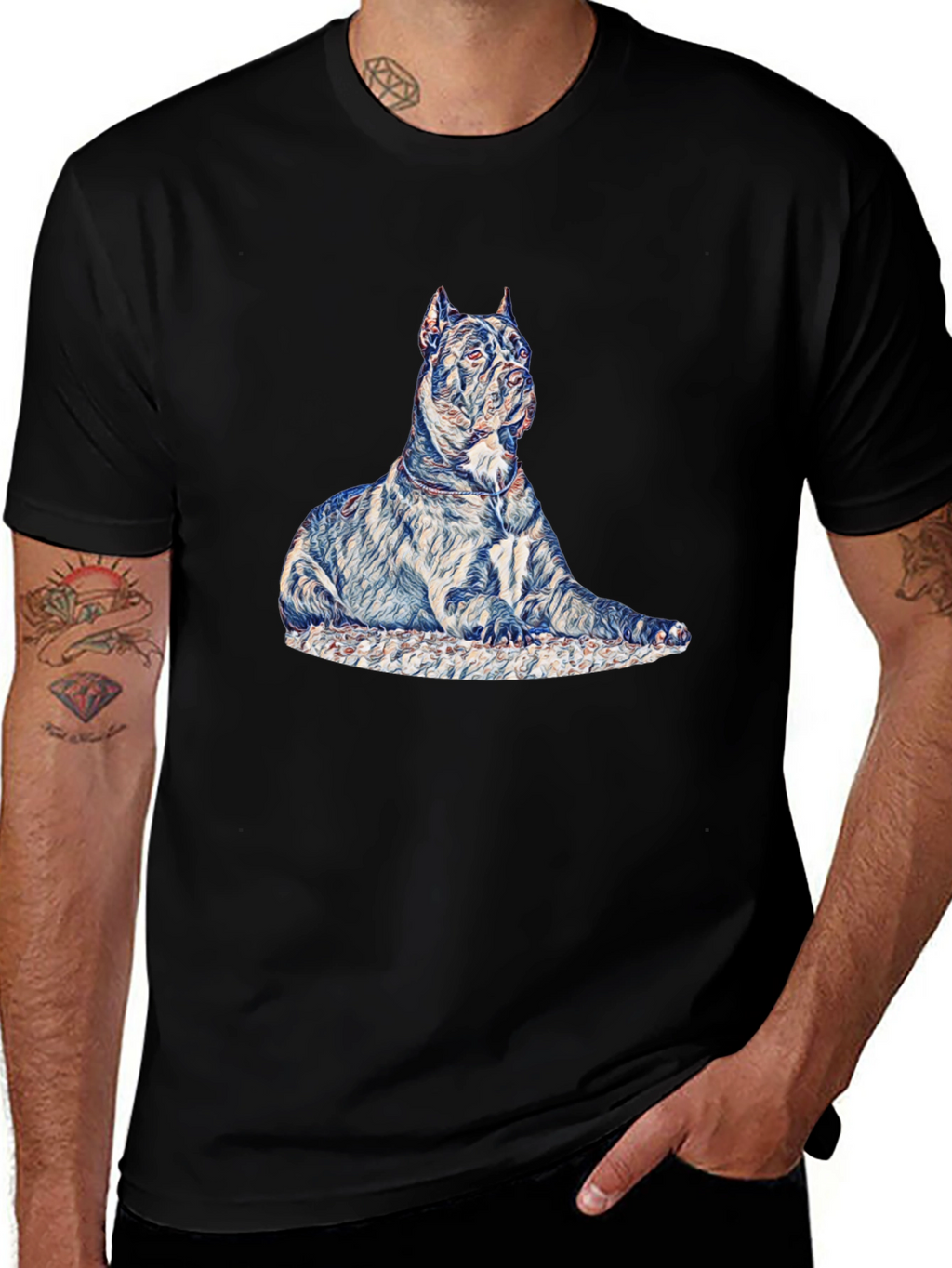Cane Corso Dog Graphic T-Shirt