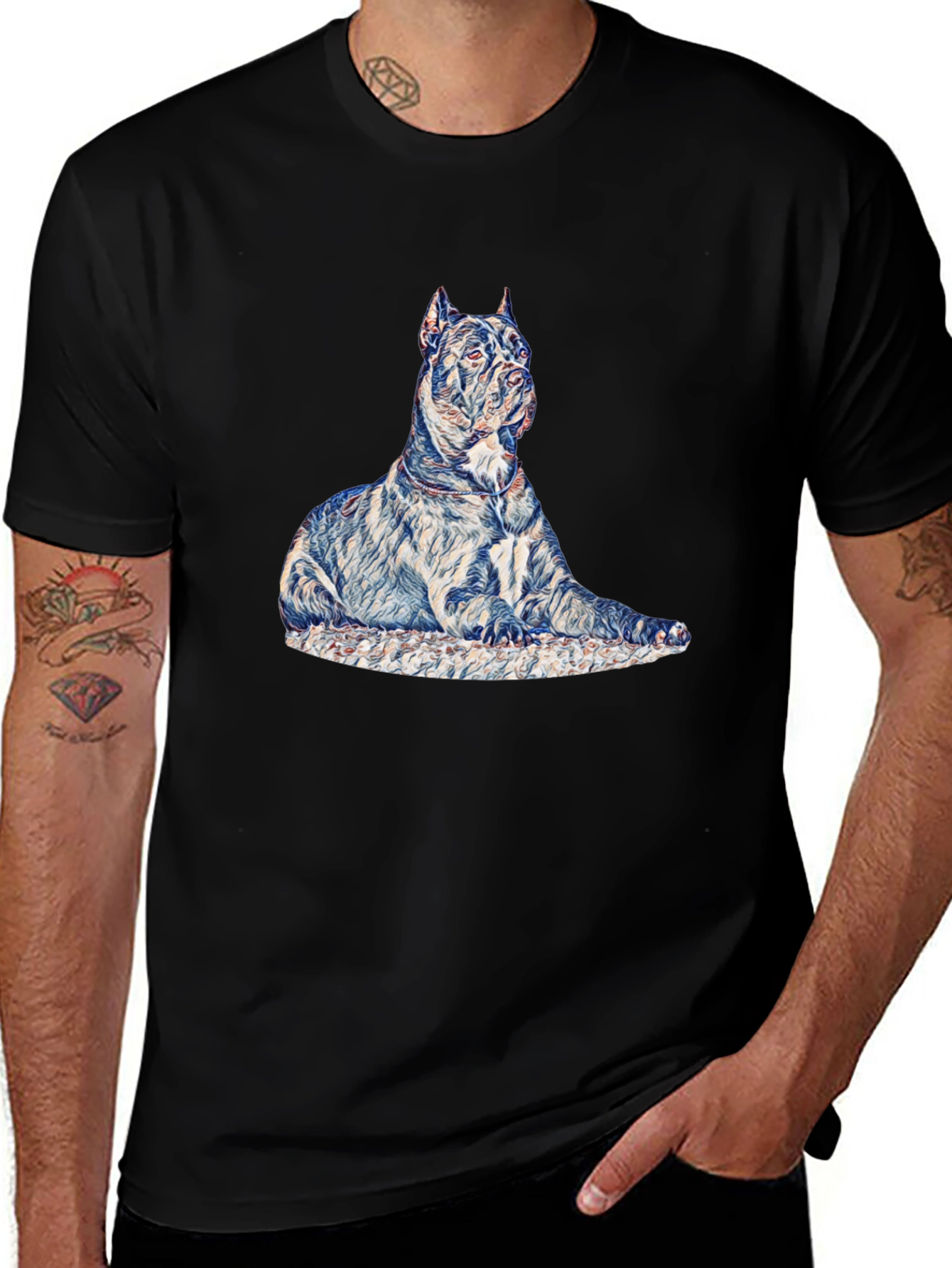 Cane Corso Dog Graphic T-Shirt