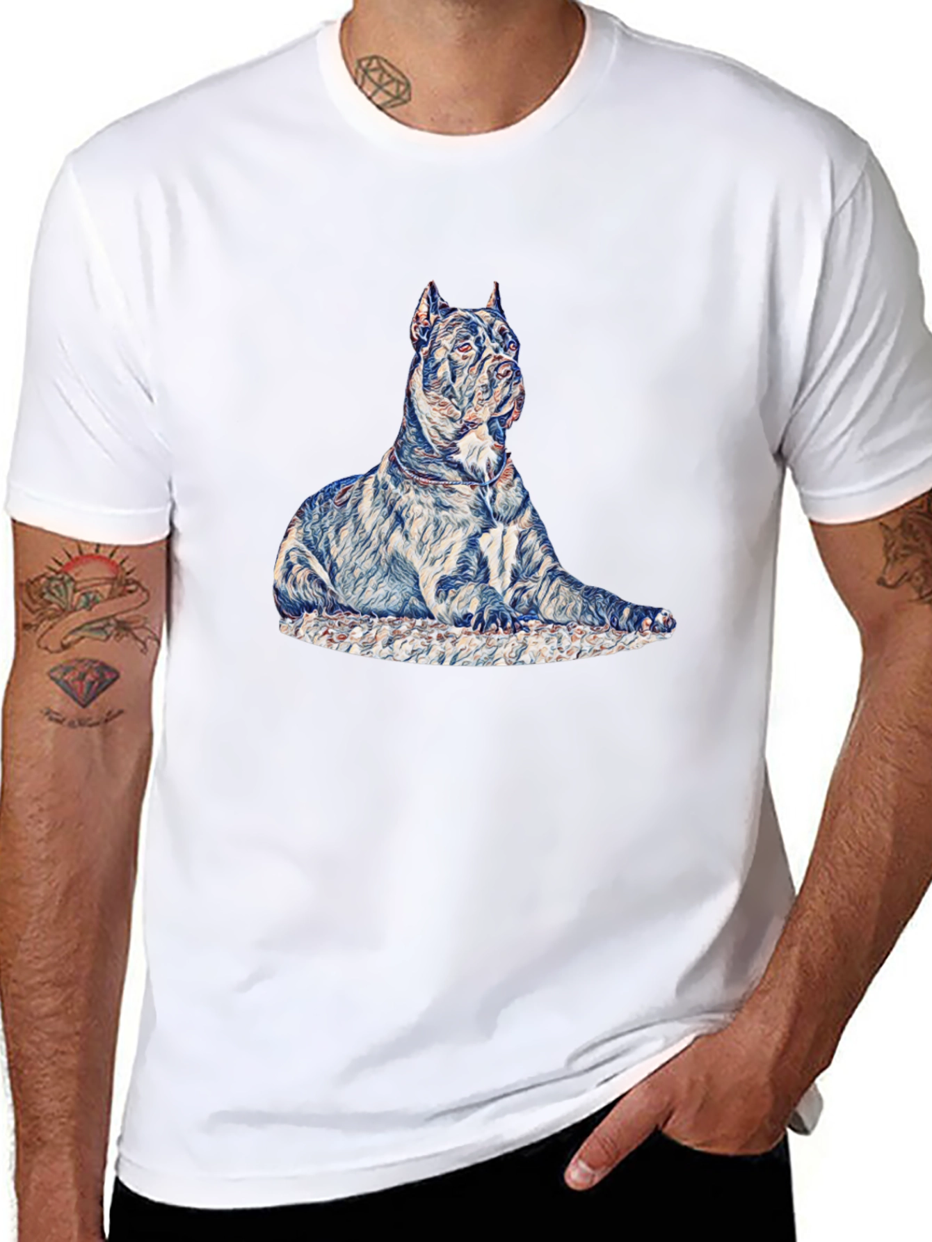 Cane Corso Dog Graphic T-Shirt
