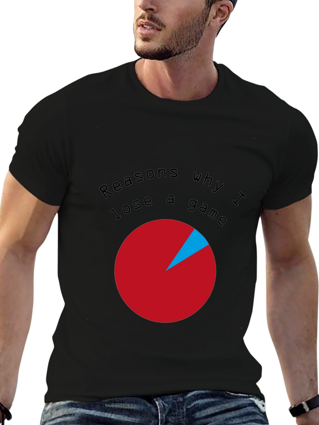 Reasons I Lose Game T-Shirt - Funny Gamer Tee