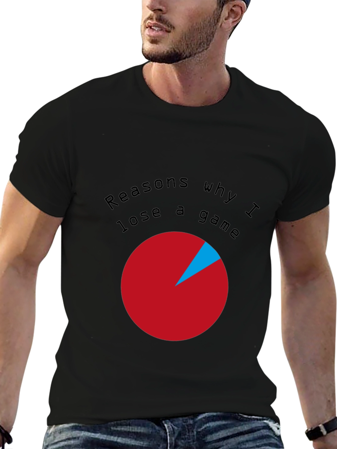 Reasons I Lose Game T-Shirt - Funny Gamer Tee