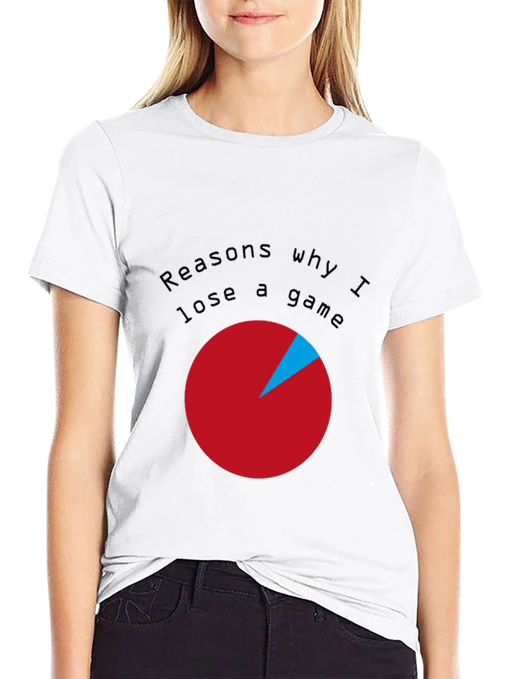 Reasons I Lose Game T-Shirt - Funny Gamer Tee