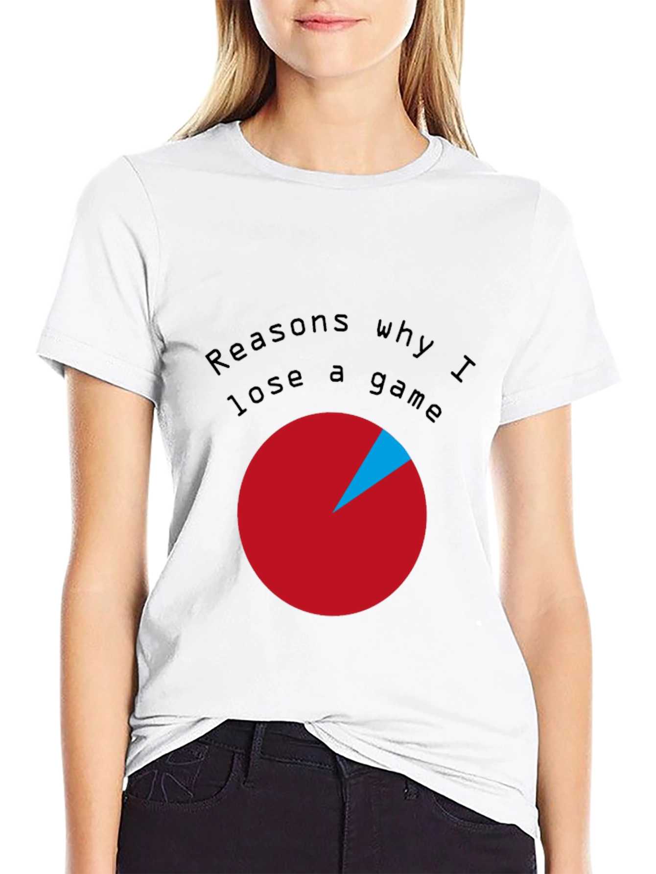 Reasons I Lose Game T-Shirt - Funny Gamer Tee