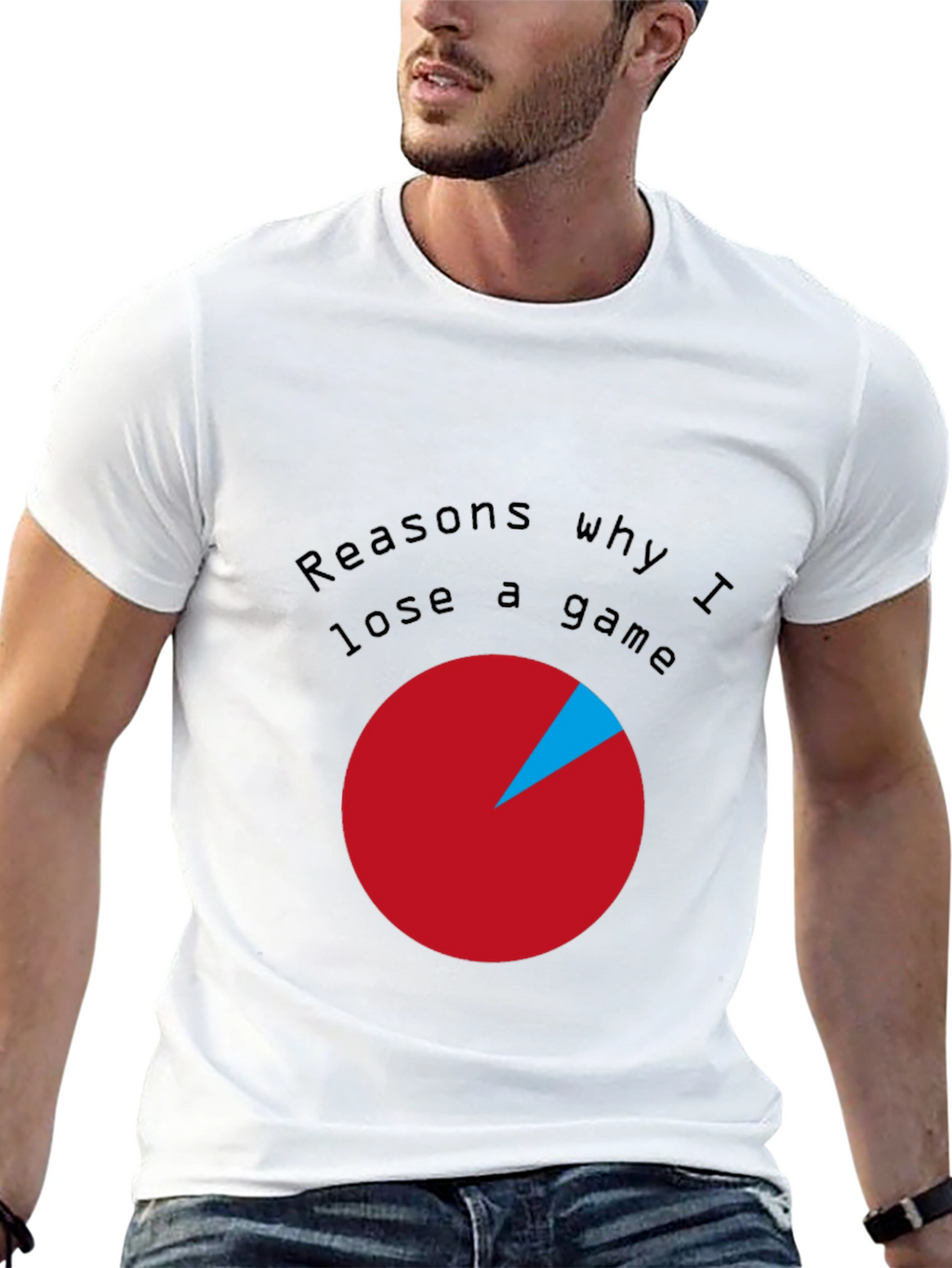 Reasons I Lose Game T-Shirt - Funny Gamer Tee