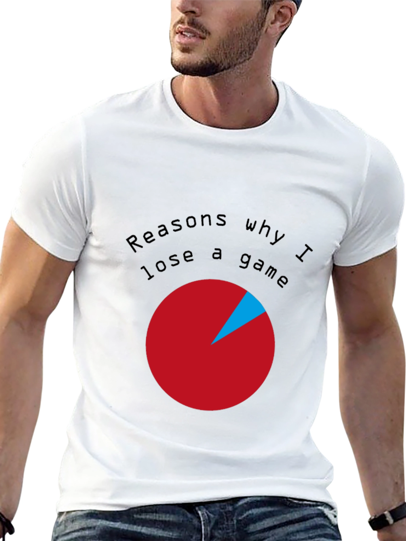 Reasons I Lose Game T-Shirt - Funny Gamer Tee