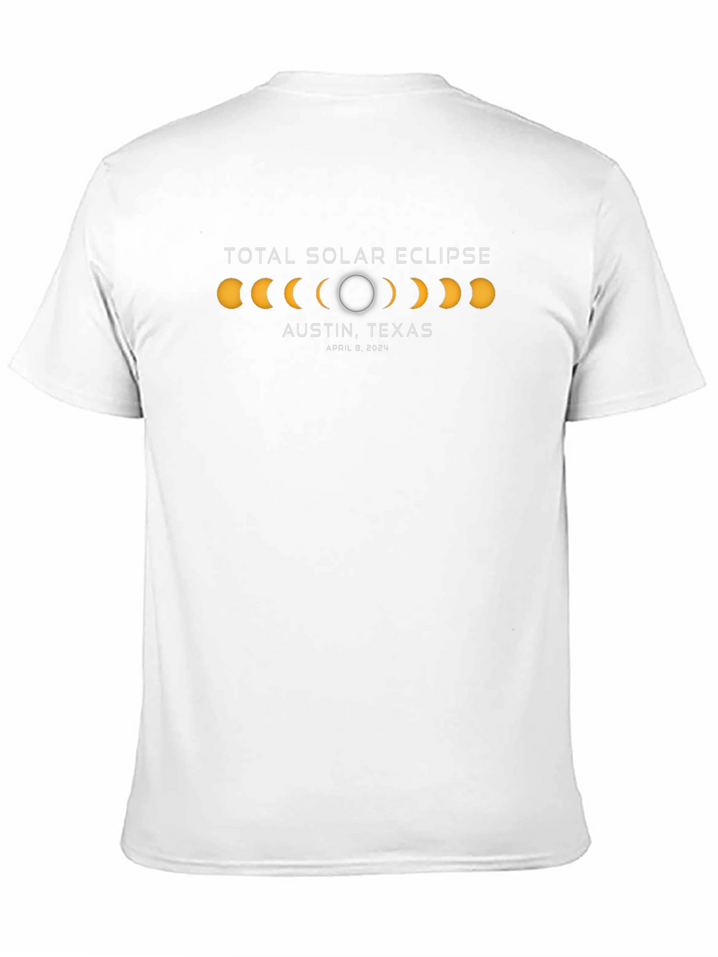 Total Solar Eclipse Austin Texas April 8 2024 T-Shirt