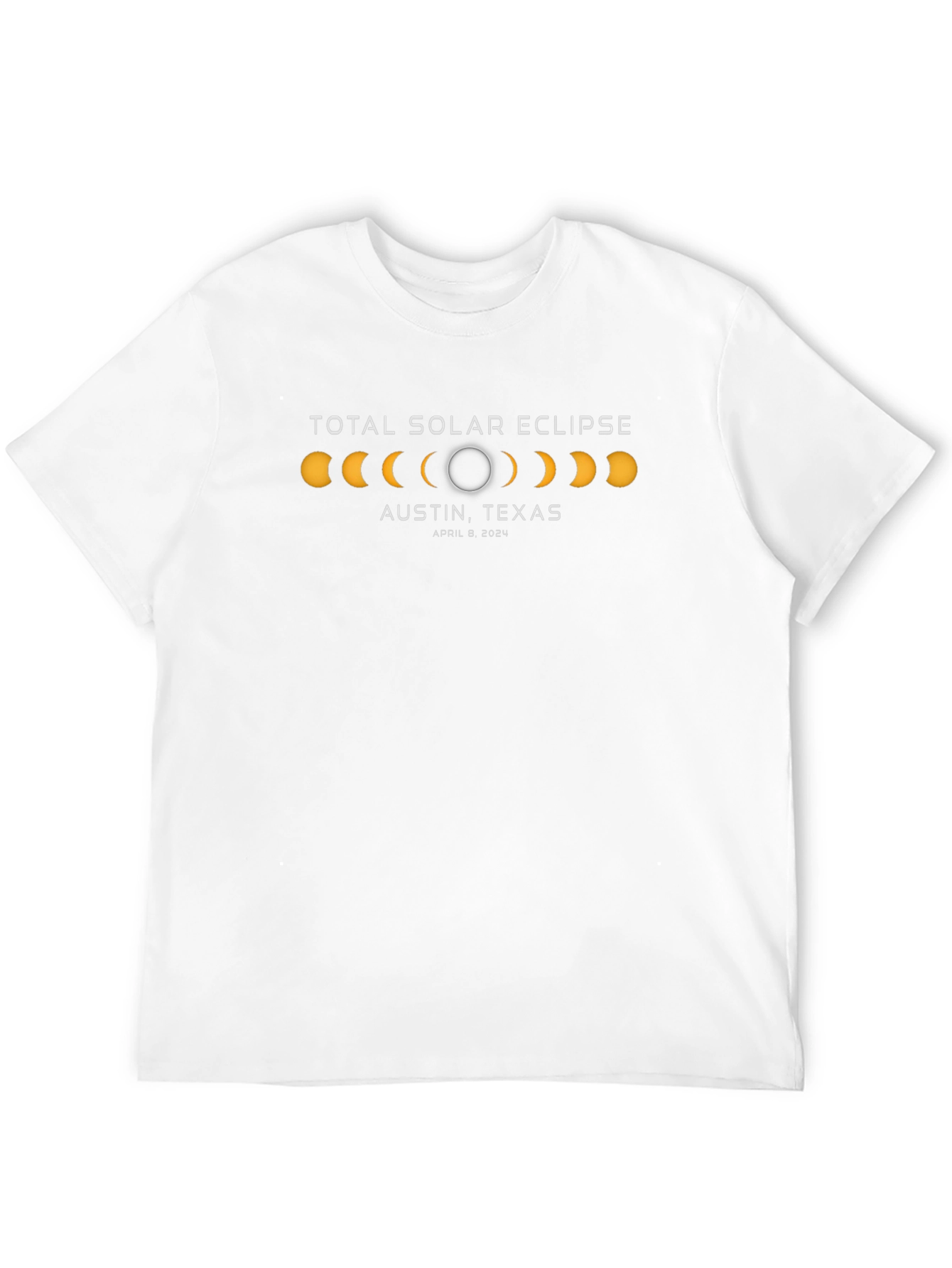 Total Solar Eclipse Austin Texas April 8 2024 T-Shirt