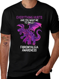 Fibromyalgia Awareness Dragon T-Shirt