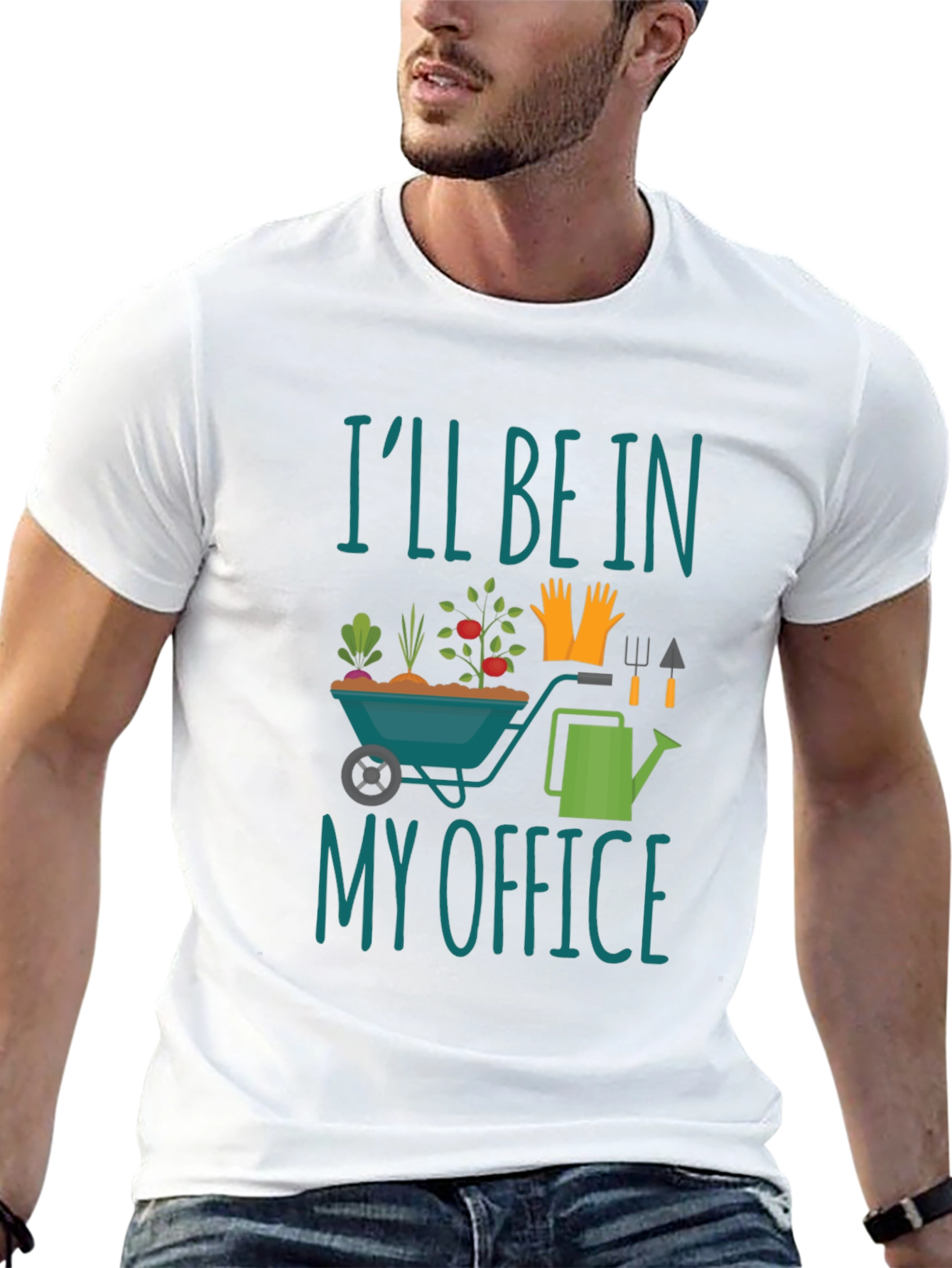 Gardener T-Shirt - Ill Be In My Office