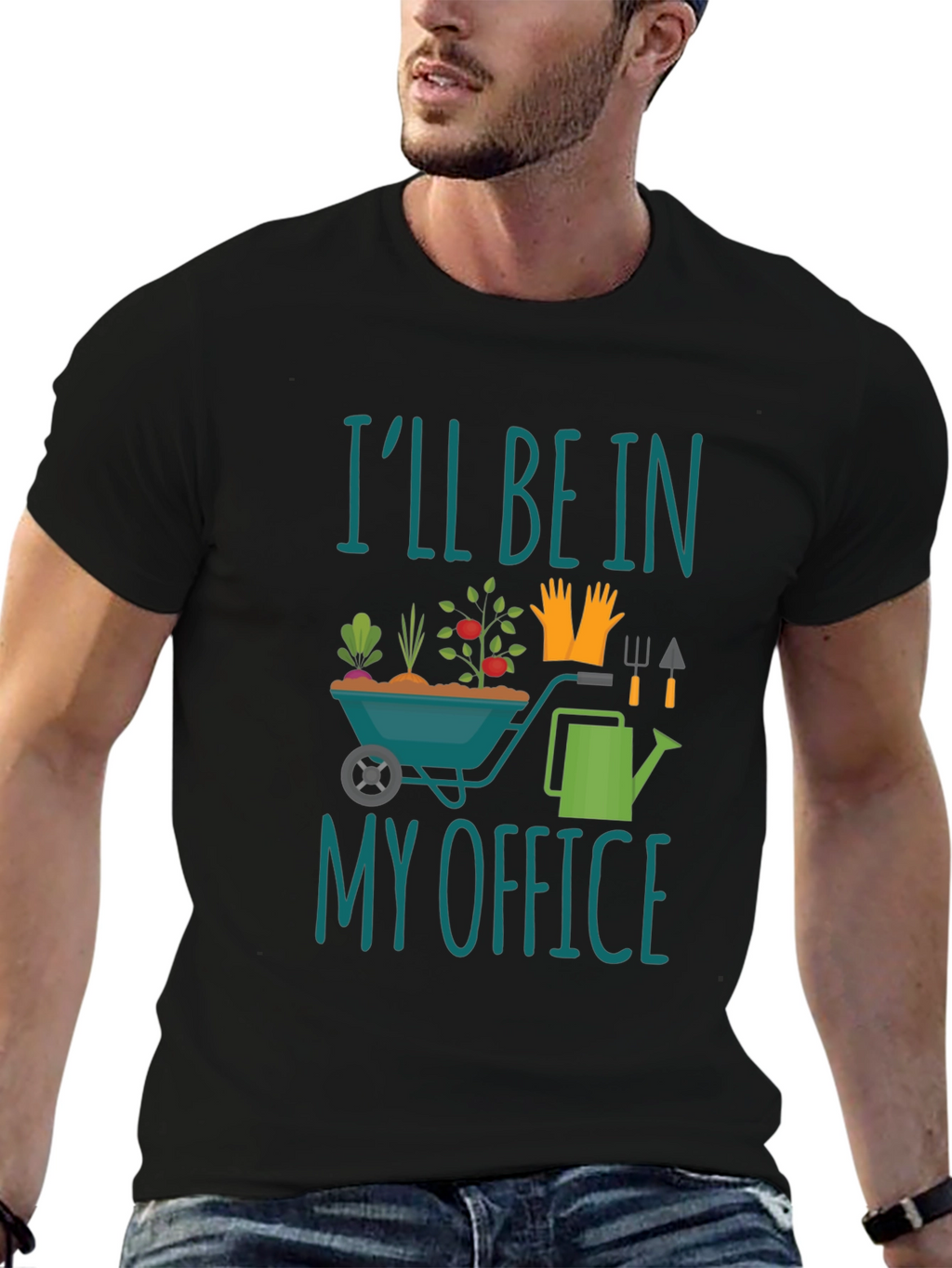 Gardener T-Shirt - Ill Be In My Office